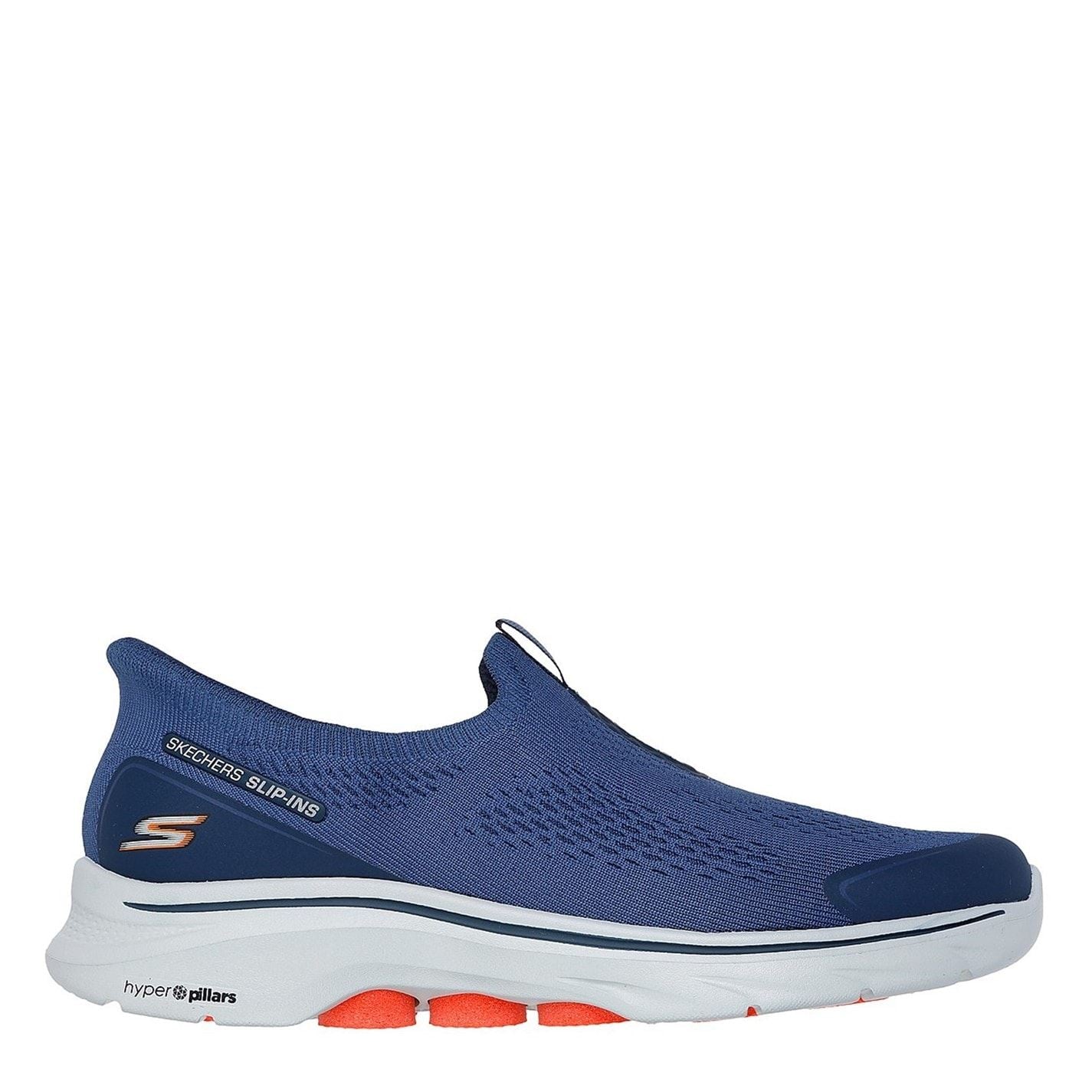 Skechers Mens Go Walk 7   Easy On Evolution Slip Runners