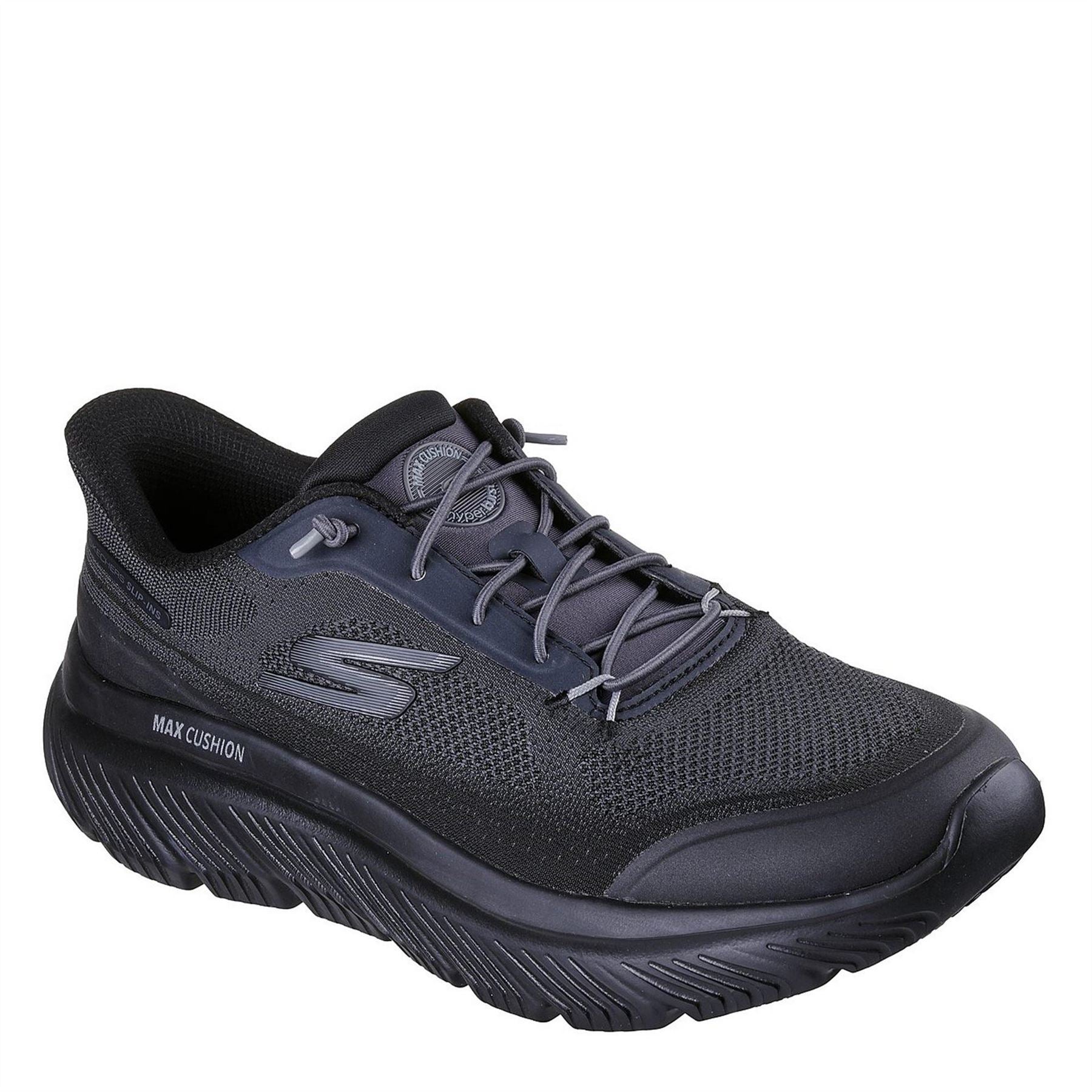 Skechers Mens Walk Max Cushioning Hyper Slip On Trainers