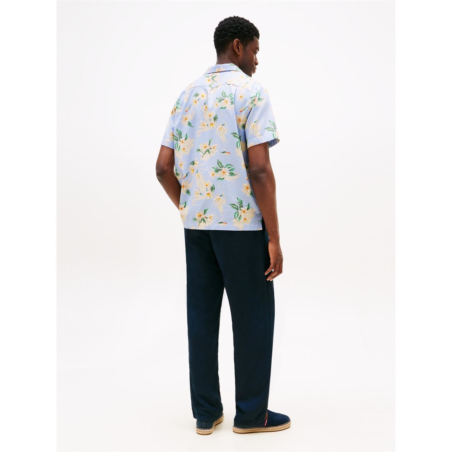 Tommy Hilfiger Floral Regular Fit Short Sleeve Shirt