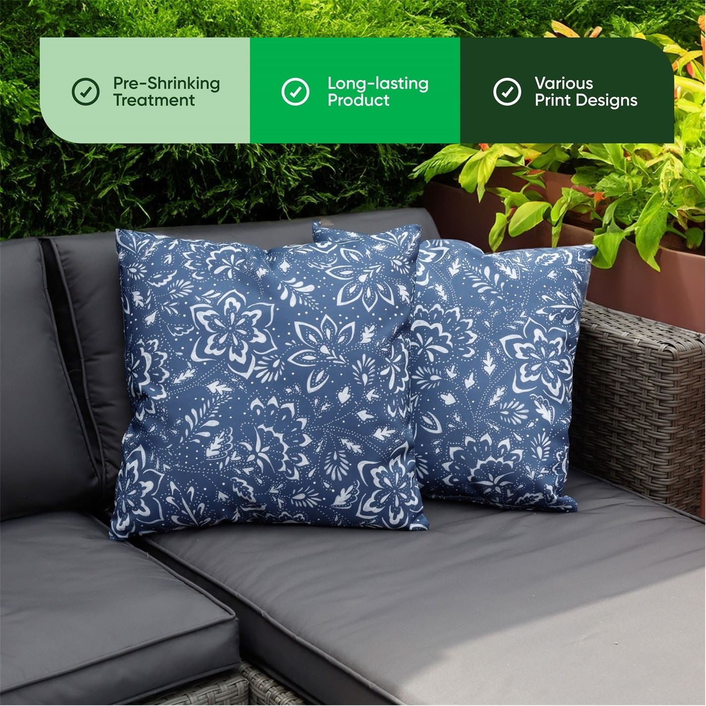 Streetwize Of Filled Outdoor Cushions