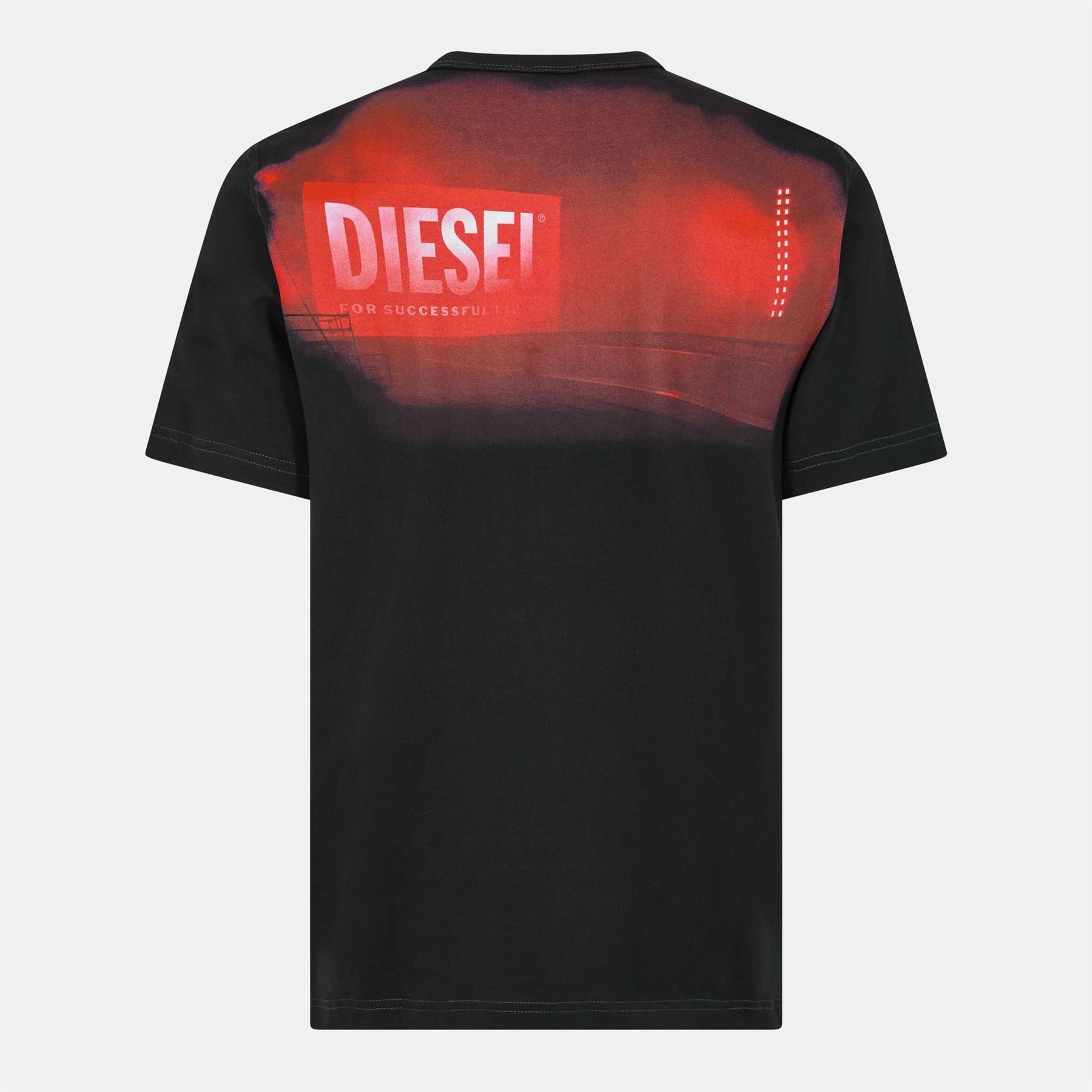Diesel Regular Fit Crew Neck Short Sleeve T-Shirt