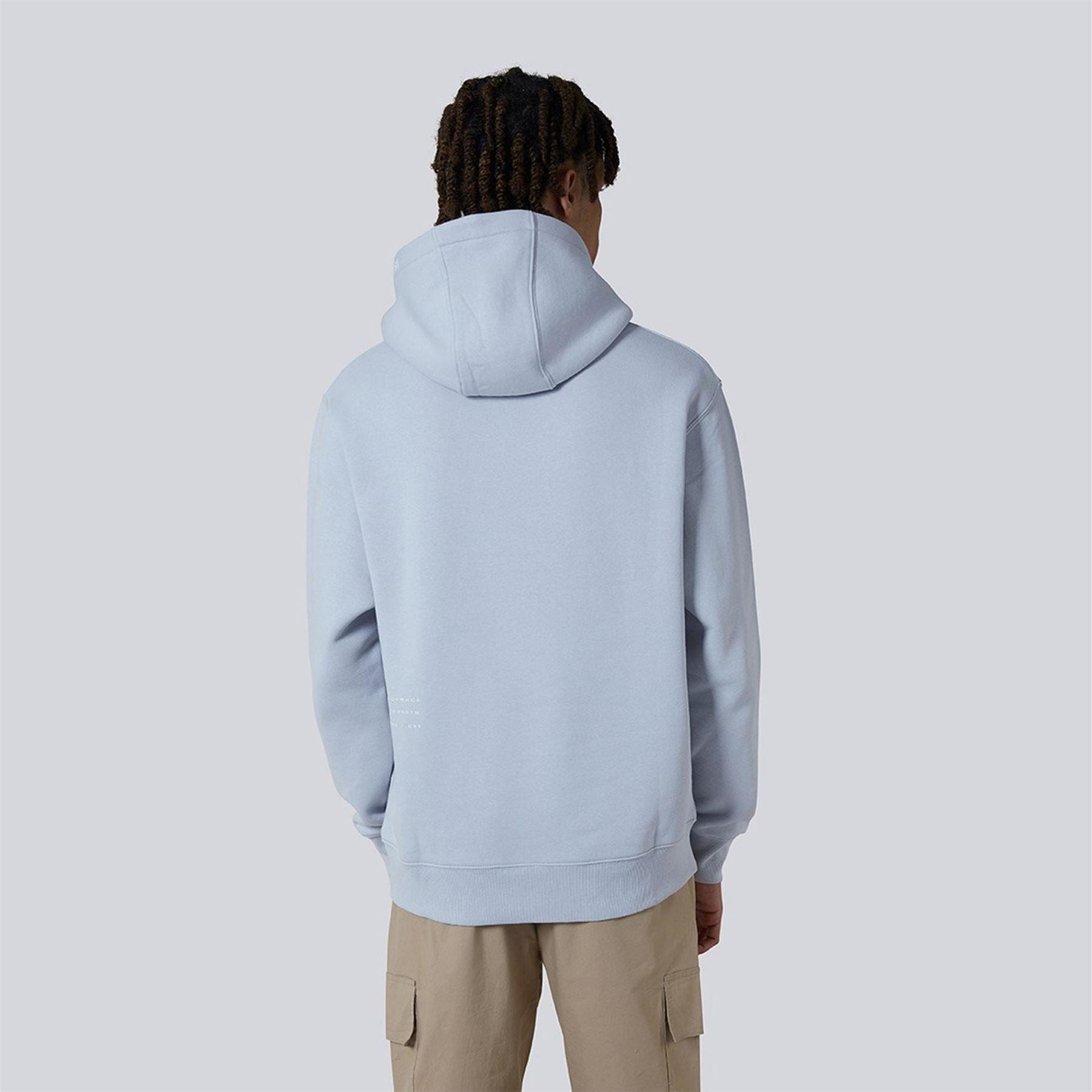 Criminal Damage Maison Hooded Neck Long Sleeve Sweatshirt
