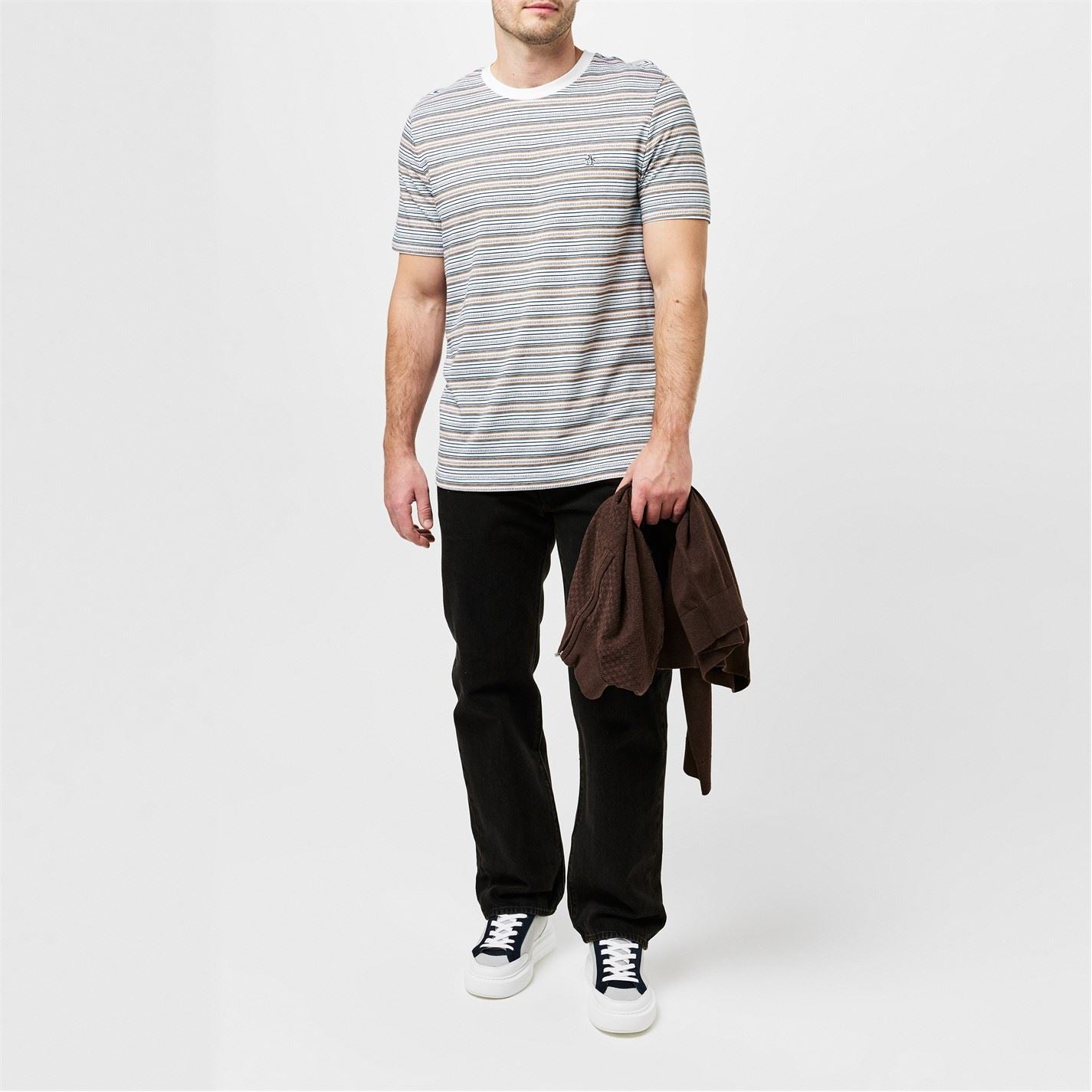 Original Penguin Jersey Regular Fit Crew Neck T-Shirt
