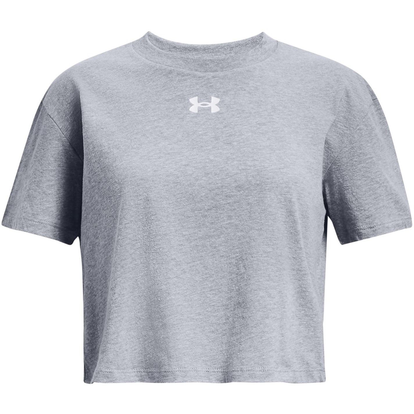 Under Armour Cropped Sportstyle Logo Print T-Shirt