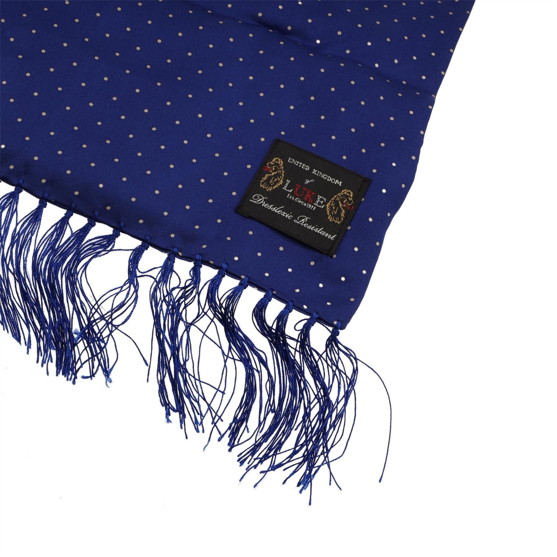 Luke Polka Dot Oblong Scarf