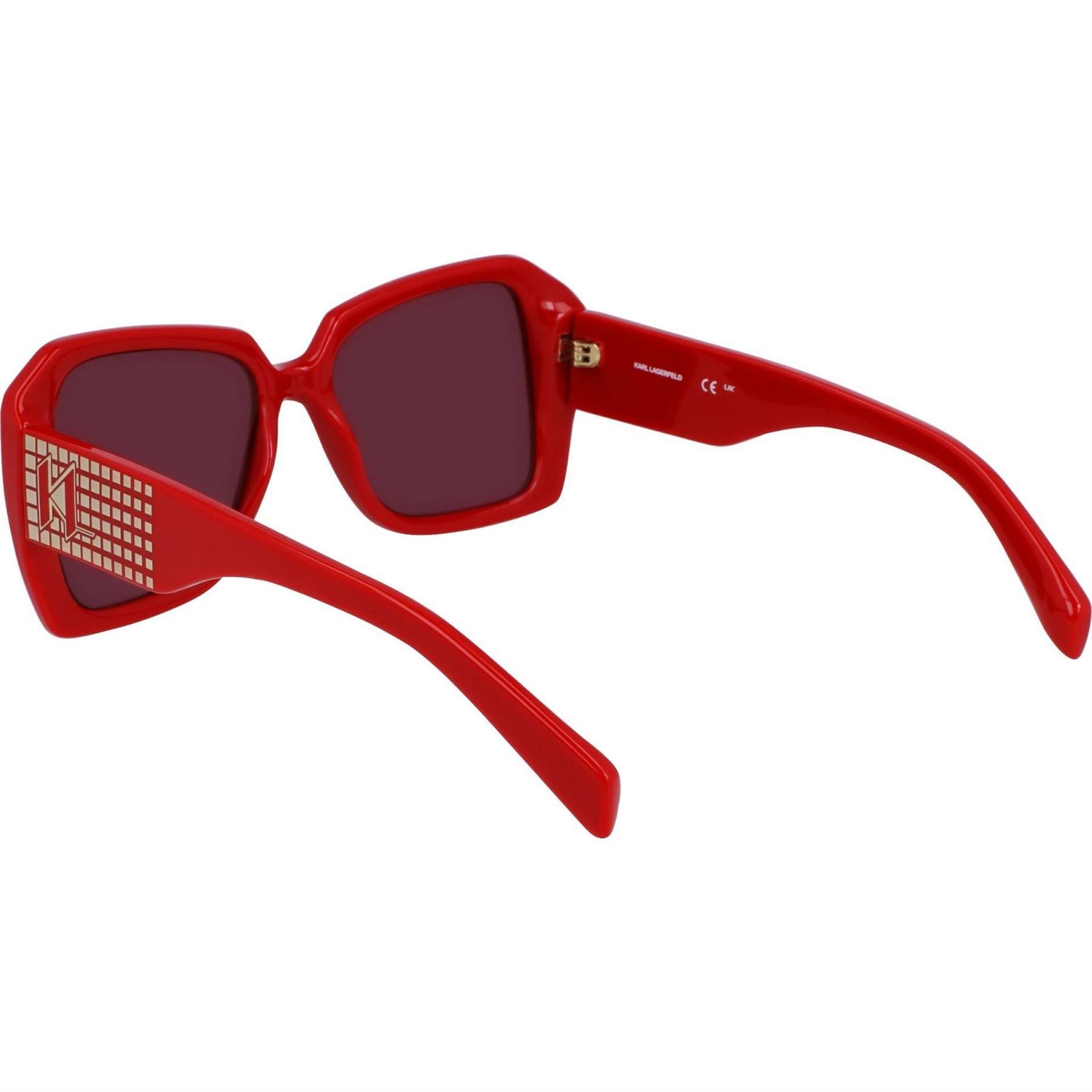 Karl Lagerfeld Rectangle Full Rim Sunglasses