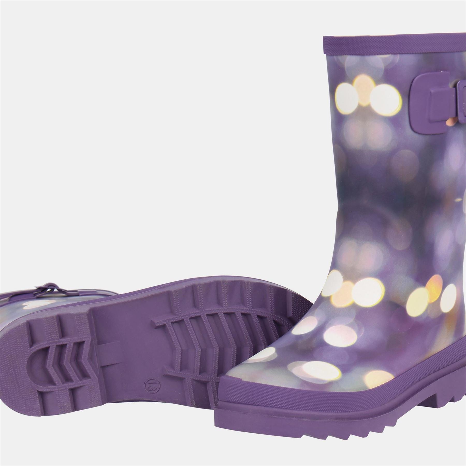 Gelert Marble Waterproof Rubber Sole Wellingtons