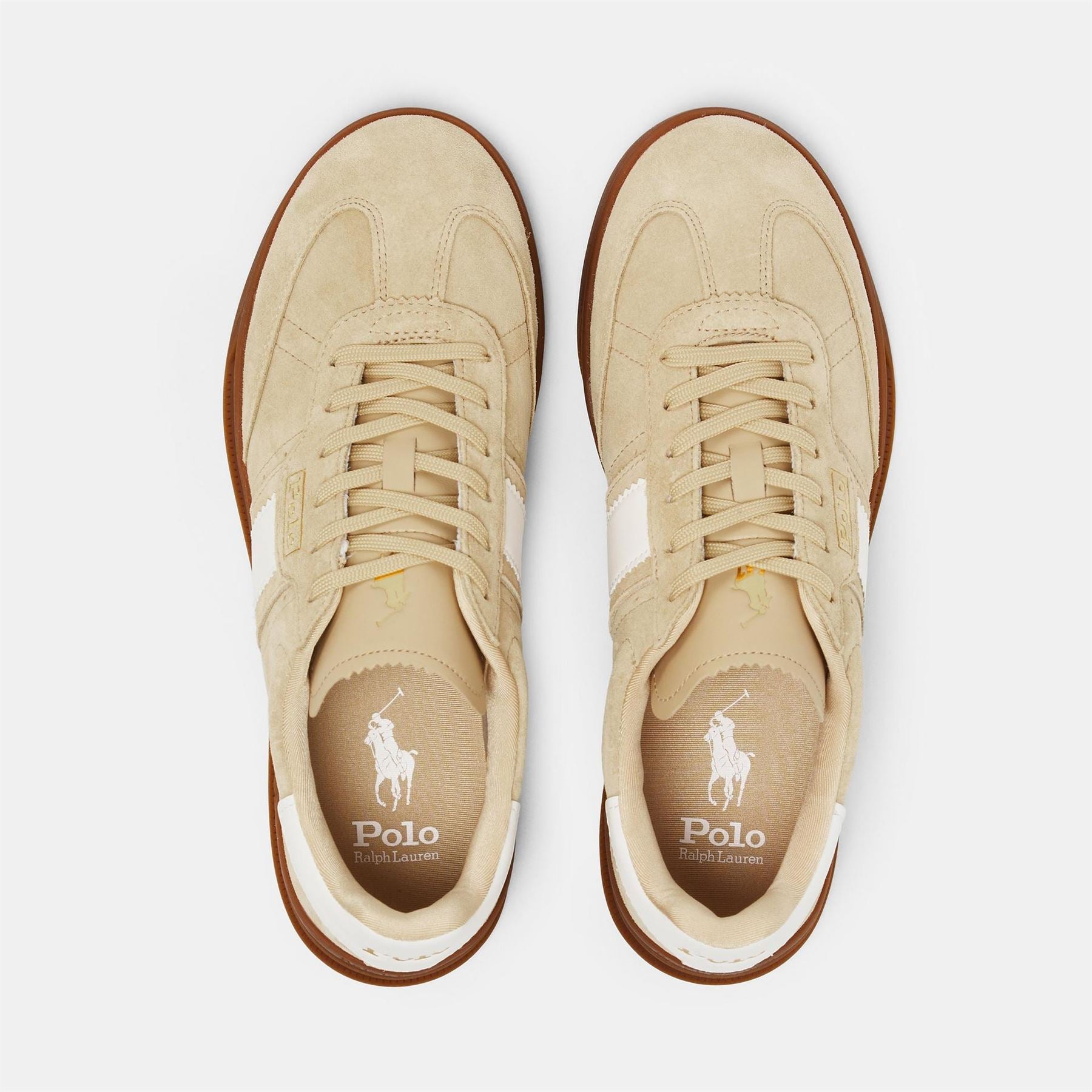 Polo Ralph Lauren Leather Court Trainers