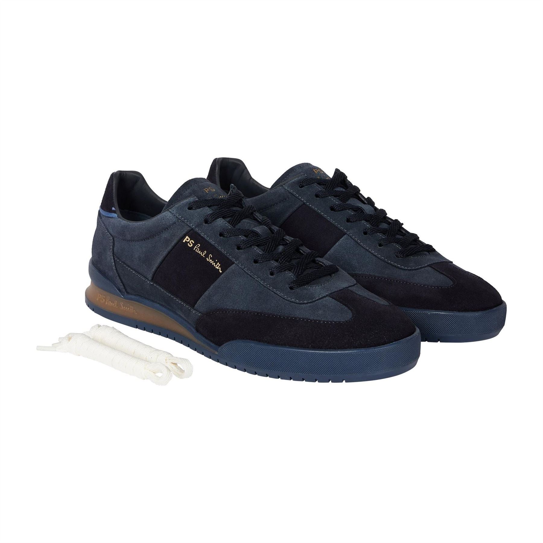 PS Paul Smith Round Toe Flat Heel Low Top Sneakers