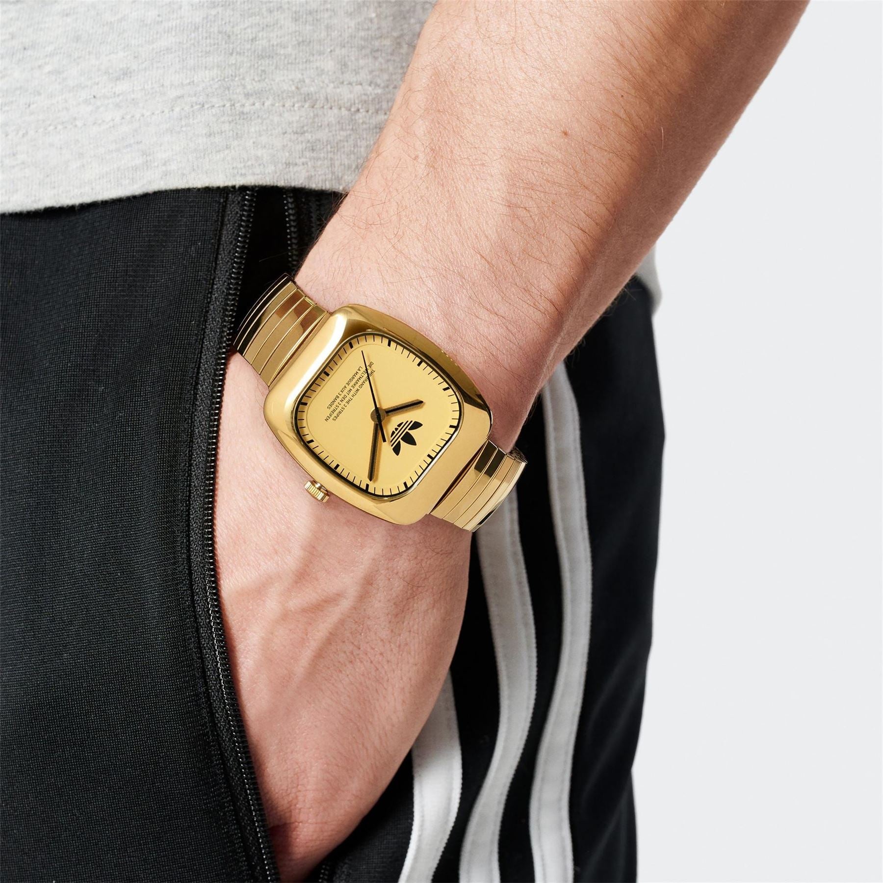 adidas Originals Sn62 Fashion Steel Stretch Strap Analogue Watch