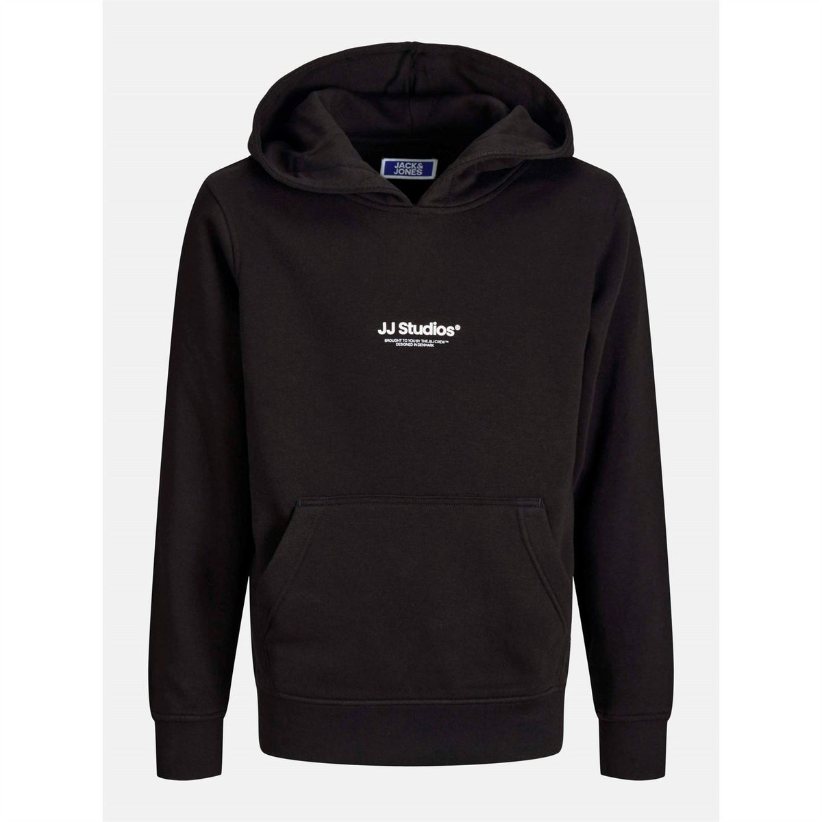 Jack and Jones Soho Text Graphic Hooded Long Sleeve Sweatshirt