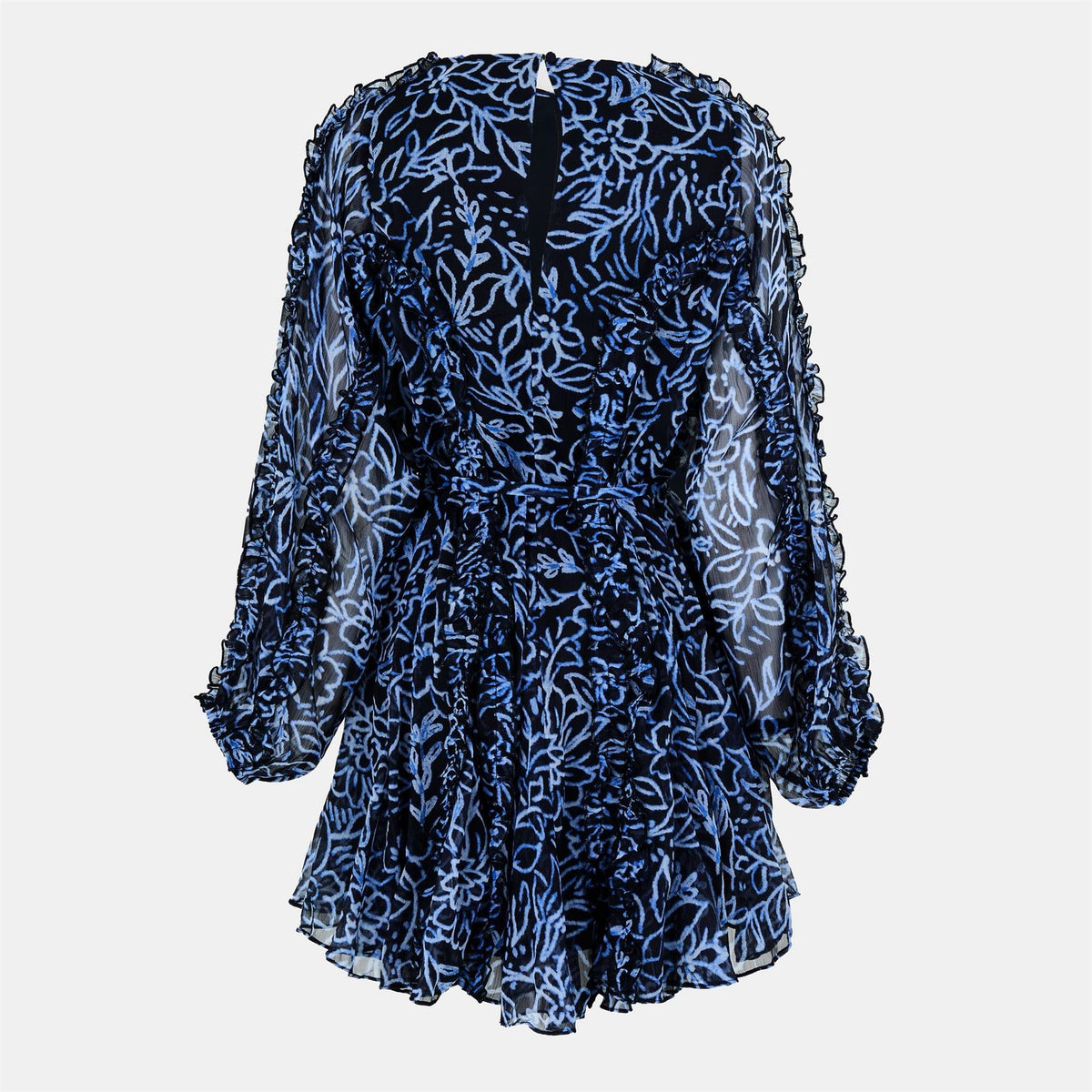French Connection Connection Crew Neck Mini A-Line Dress