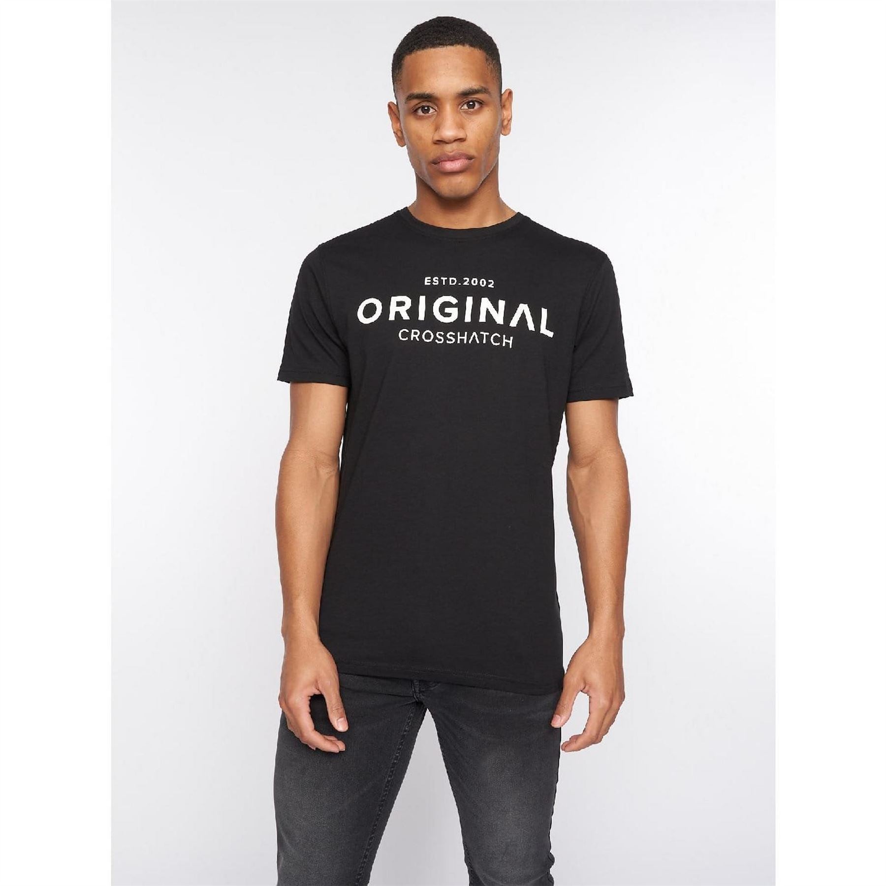 Crosshatch Pack Of Wester Print T-Shirts