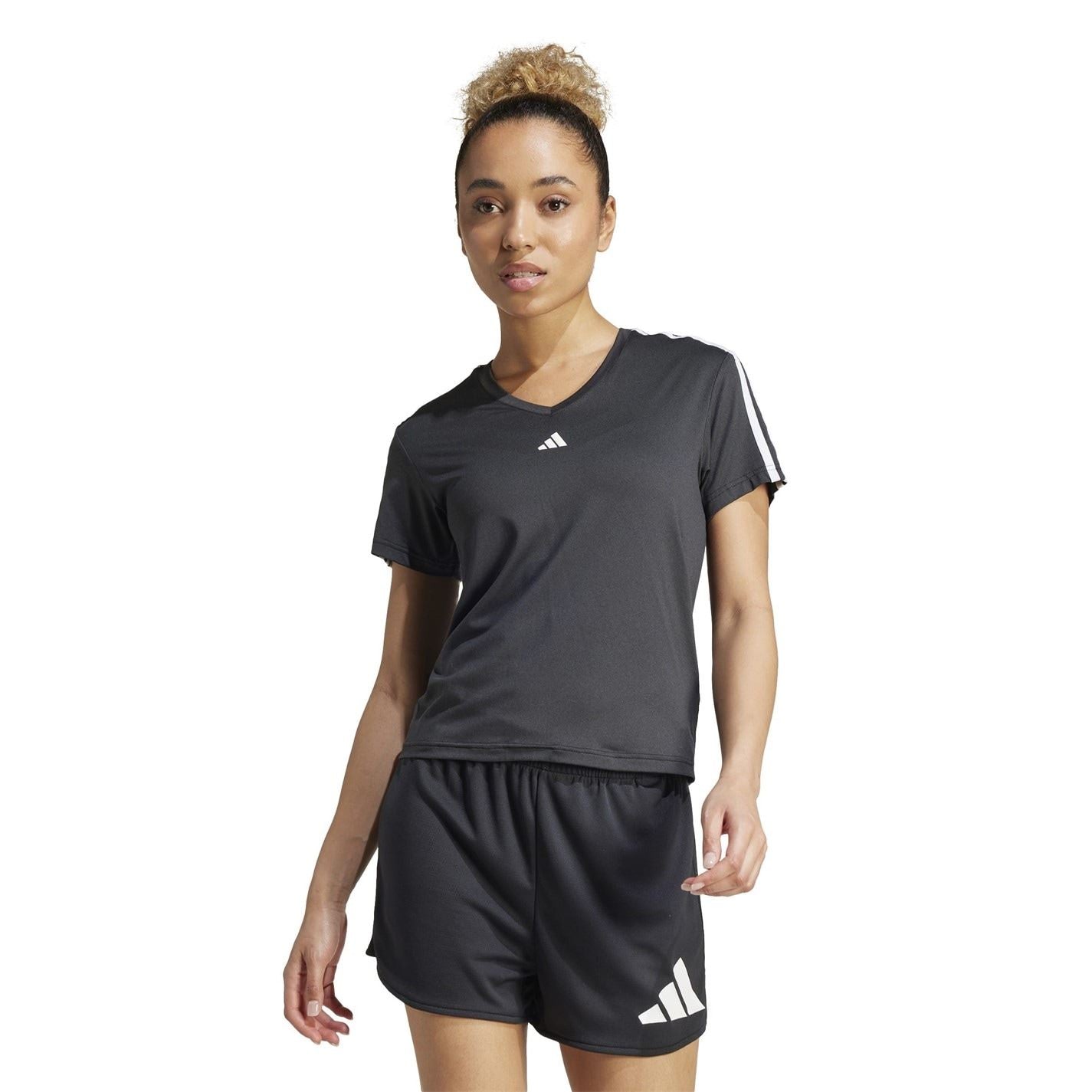 adidas Womens Essentials 3 Stripes T-Shirt