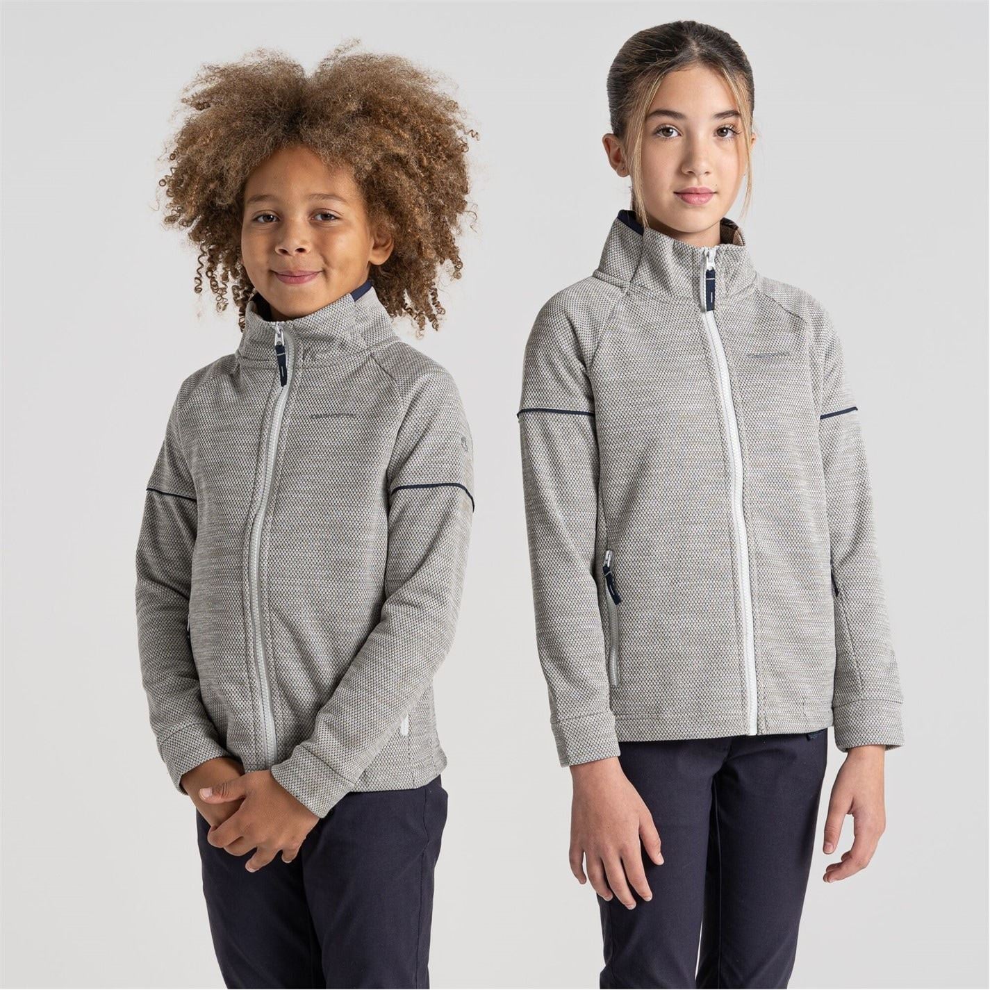 Craghoppers Kids Crag Nico Hooded Full Zip Fleece