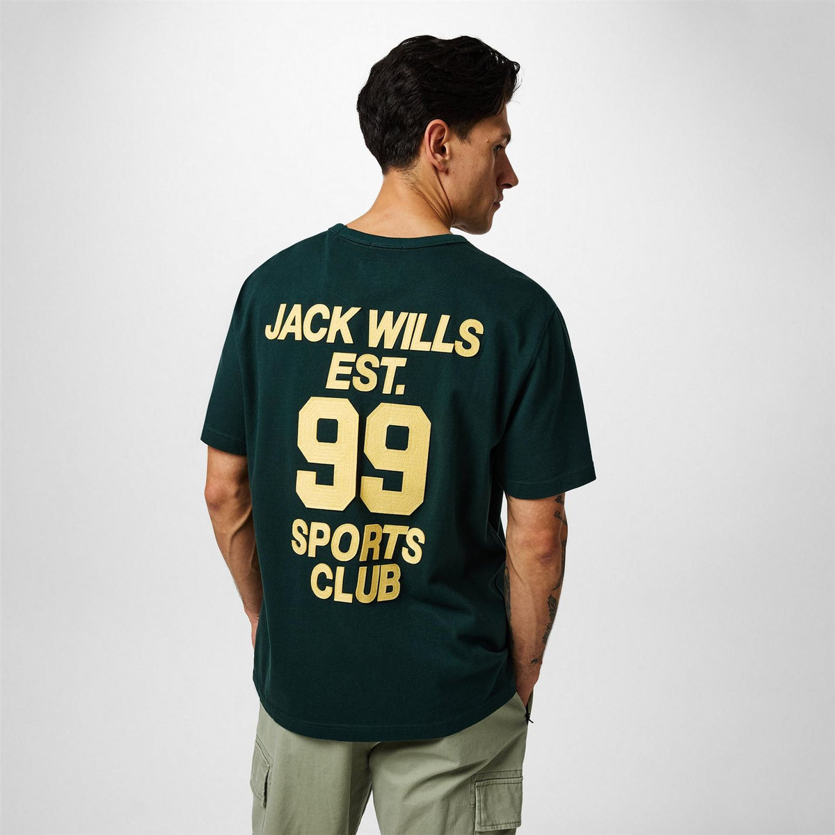 Jack Wills Felt Applique T-Shirt