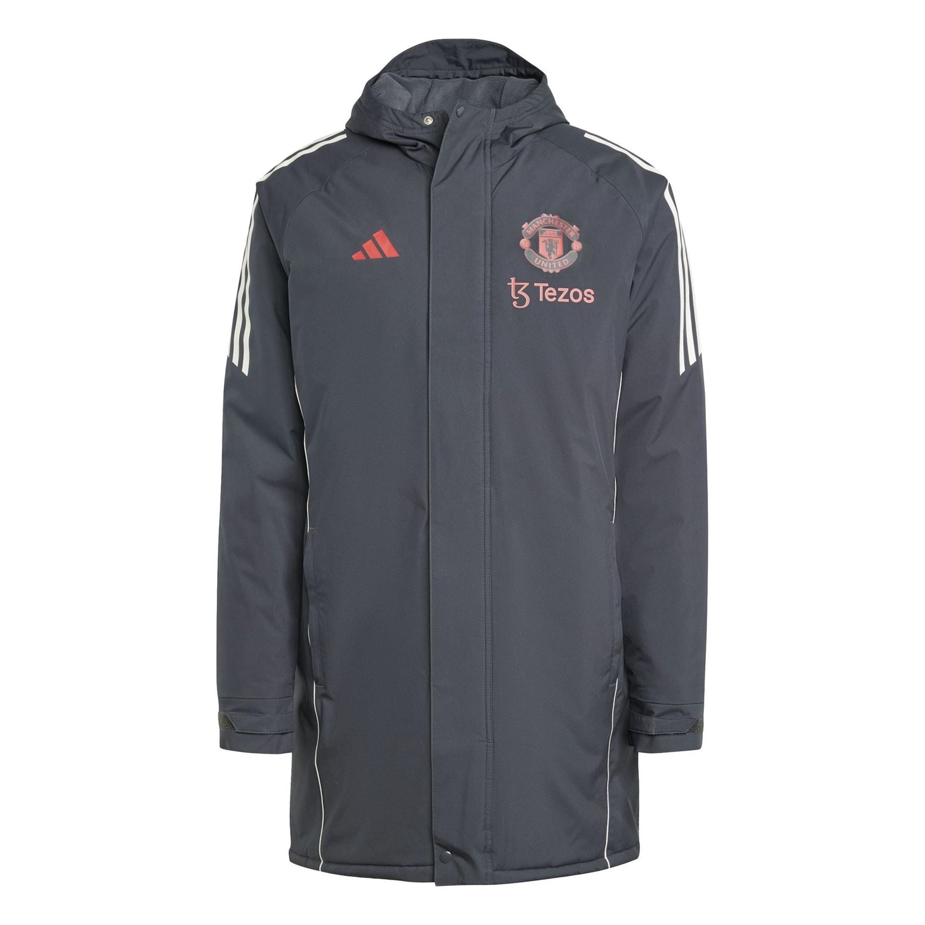 adidas Mens Manchester United Stadium Parka 24 25