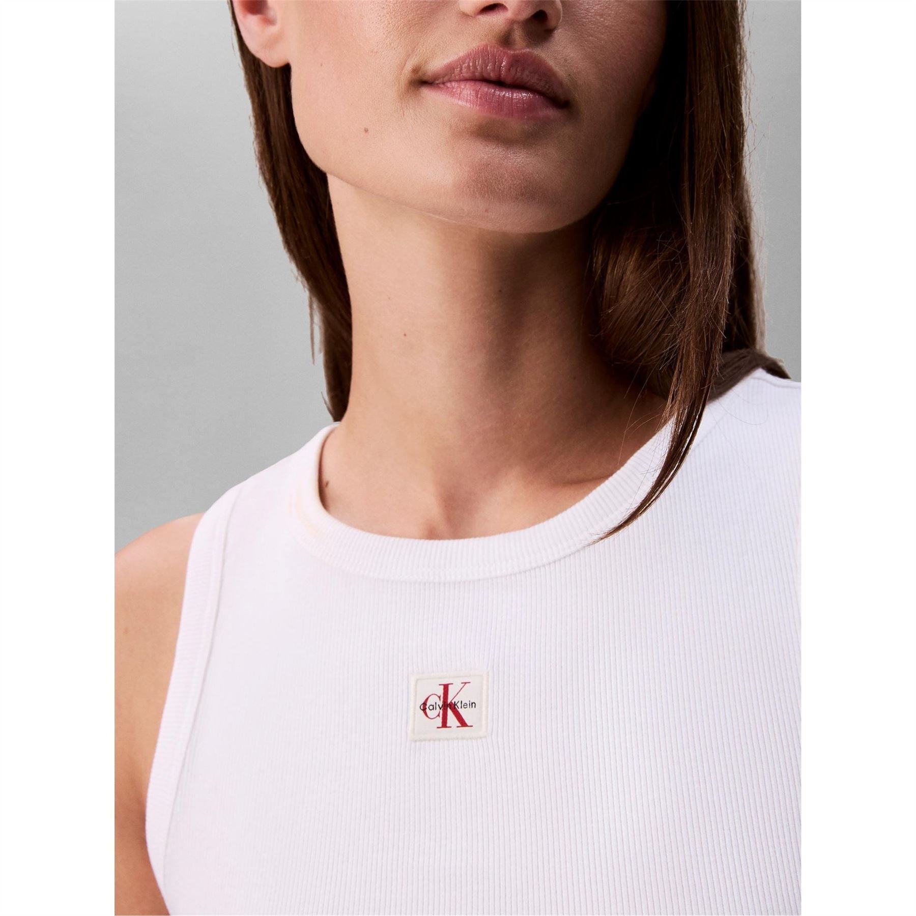 Calvin Klein Jeans Wvn Lbl Tank Ld63