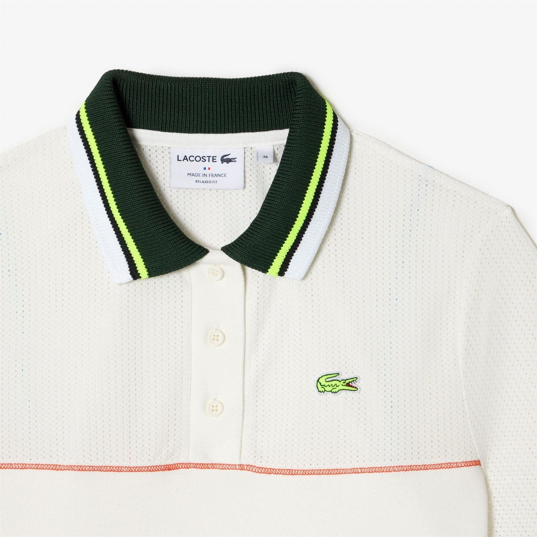 Lacoste Short Sleeved Ribbed Collar Polo Shirt