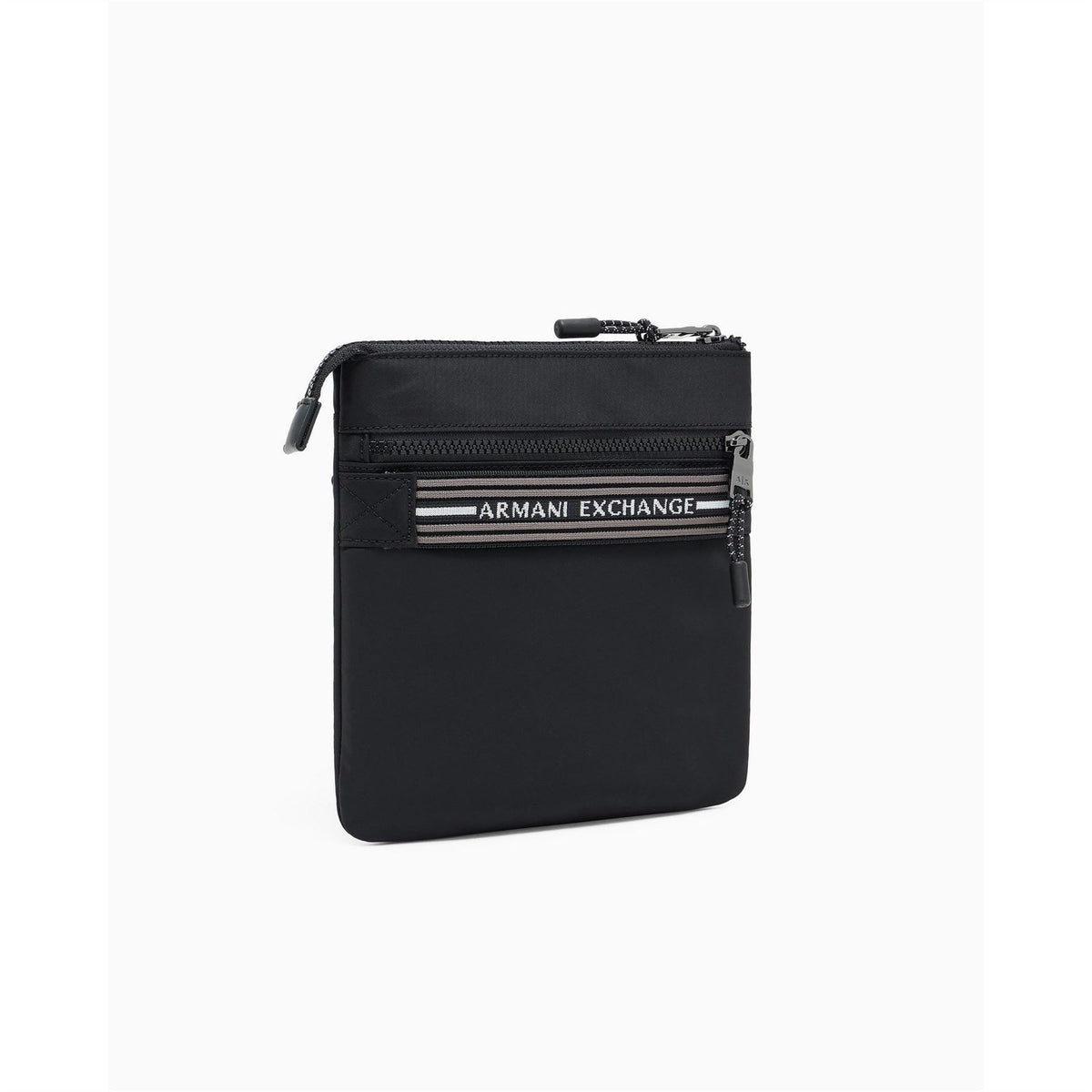 Armani Exchange Exchange Stripe Patterned Messenger Bag