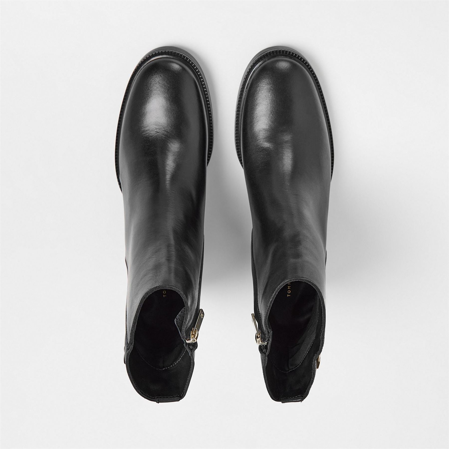 Tommy Hilfiger Stacked Ankle Boots with Block Heel