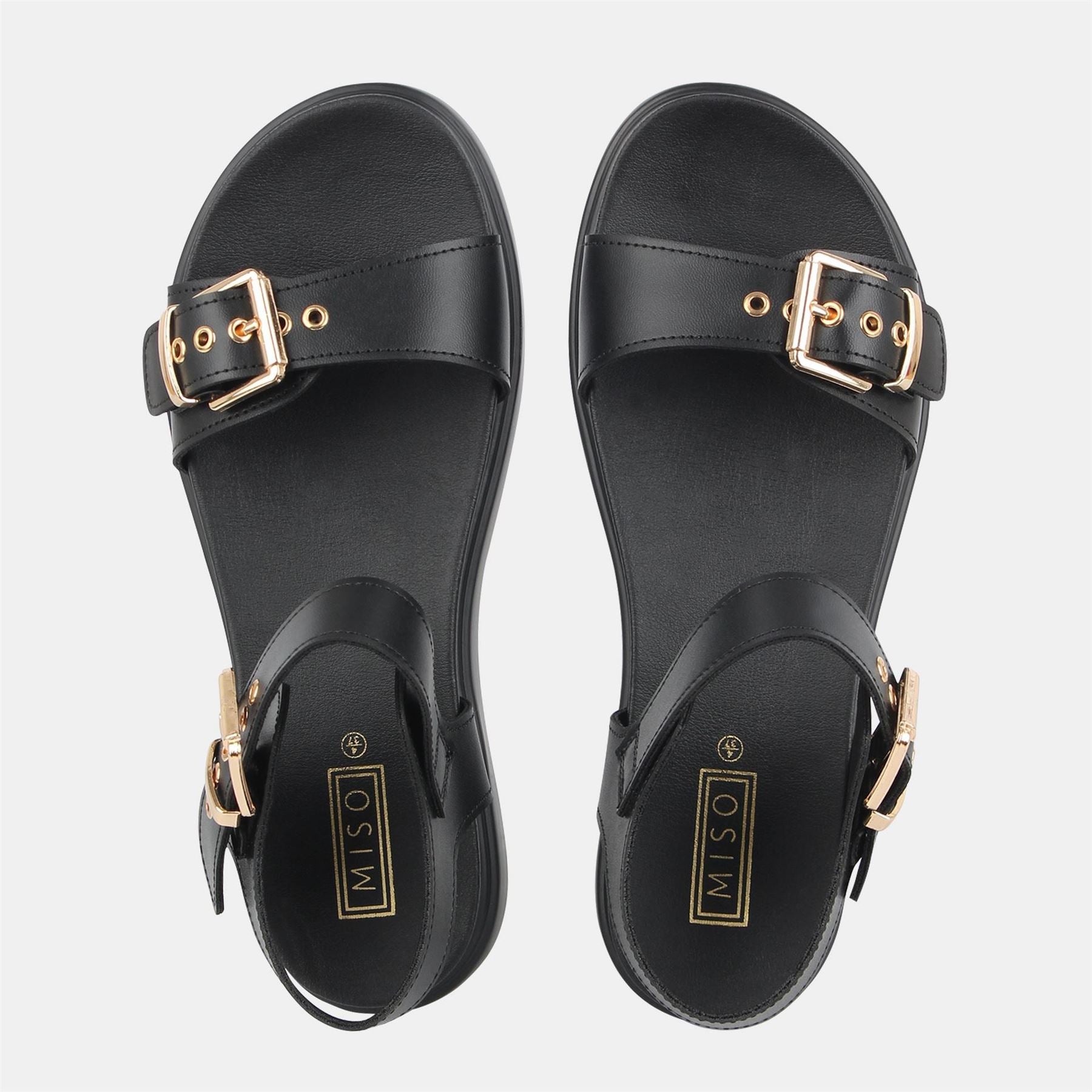 Miso Chunky Strap Flat Sandals