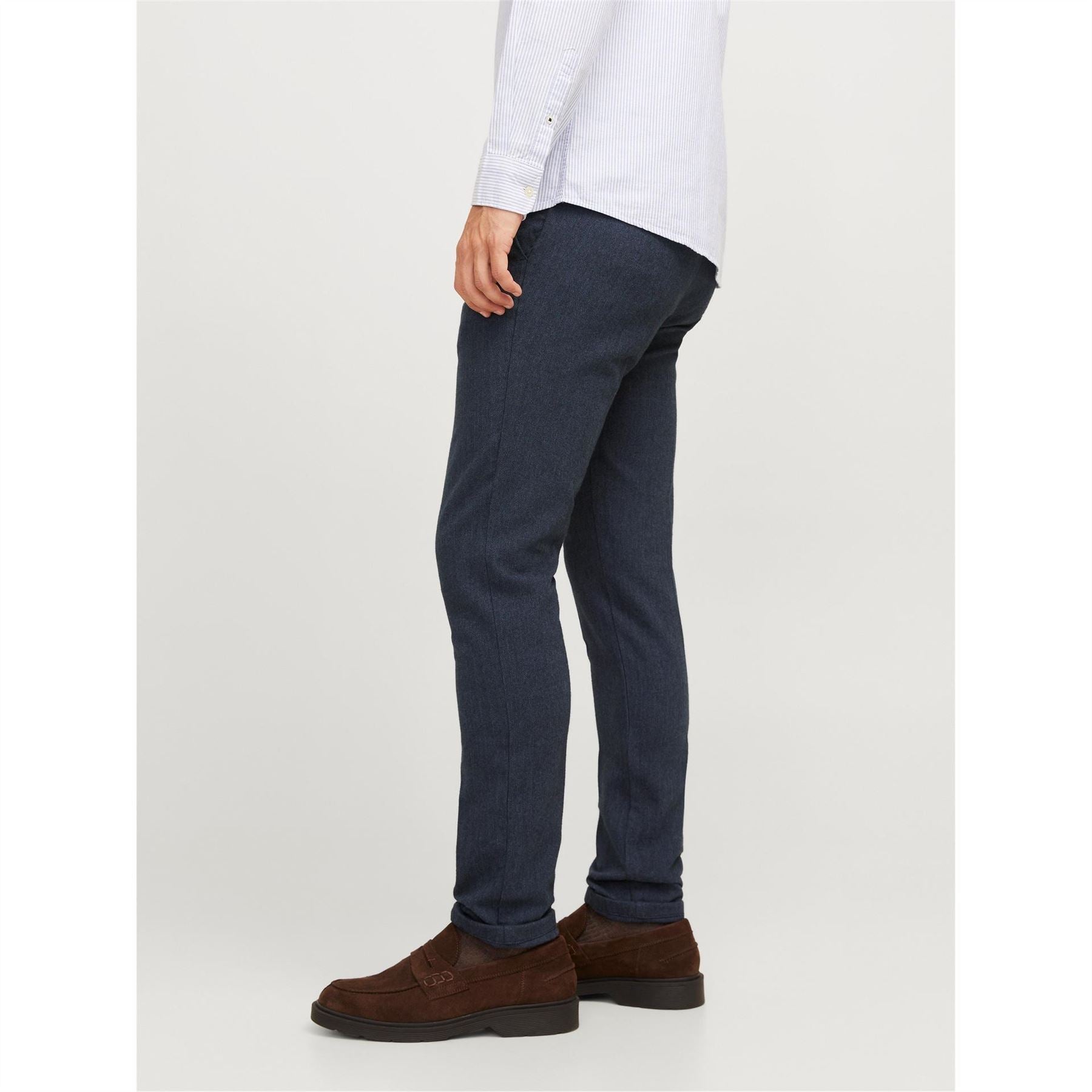 Jack and Jones Henry Heathered Straight Leg Chinos