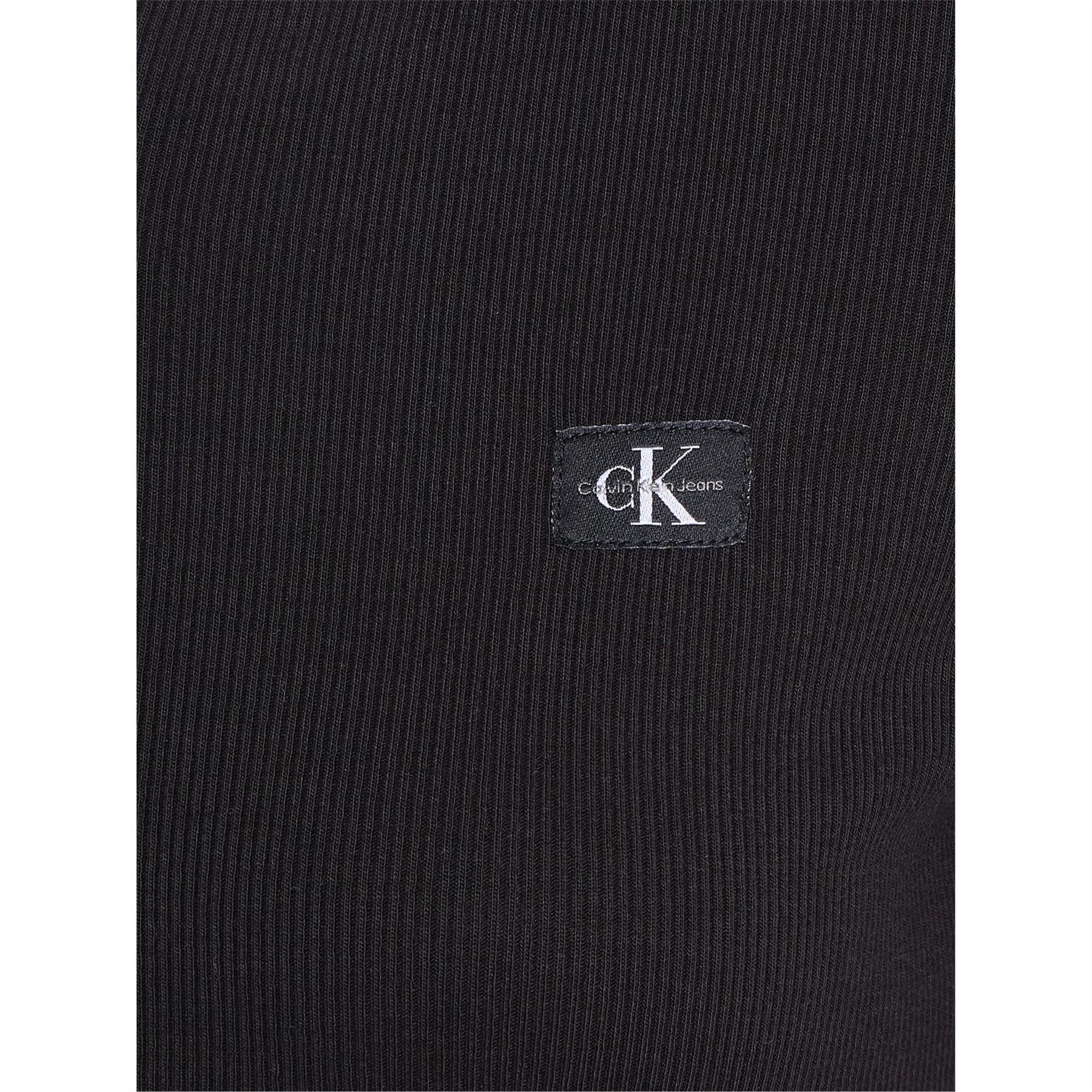 Calvin Klein Jeans Label Rib Polo Body