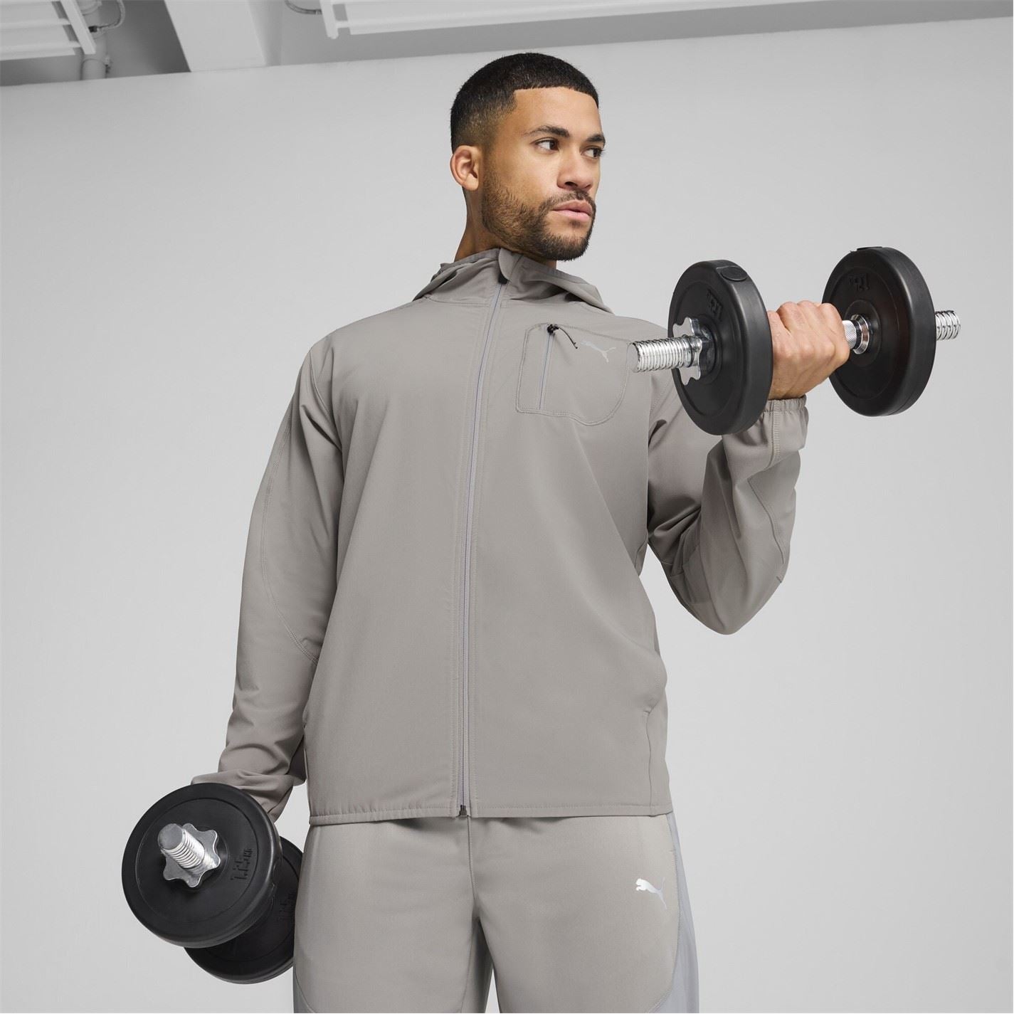 Puma Mens M Flex Woven Jacket Tracksuit Top