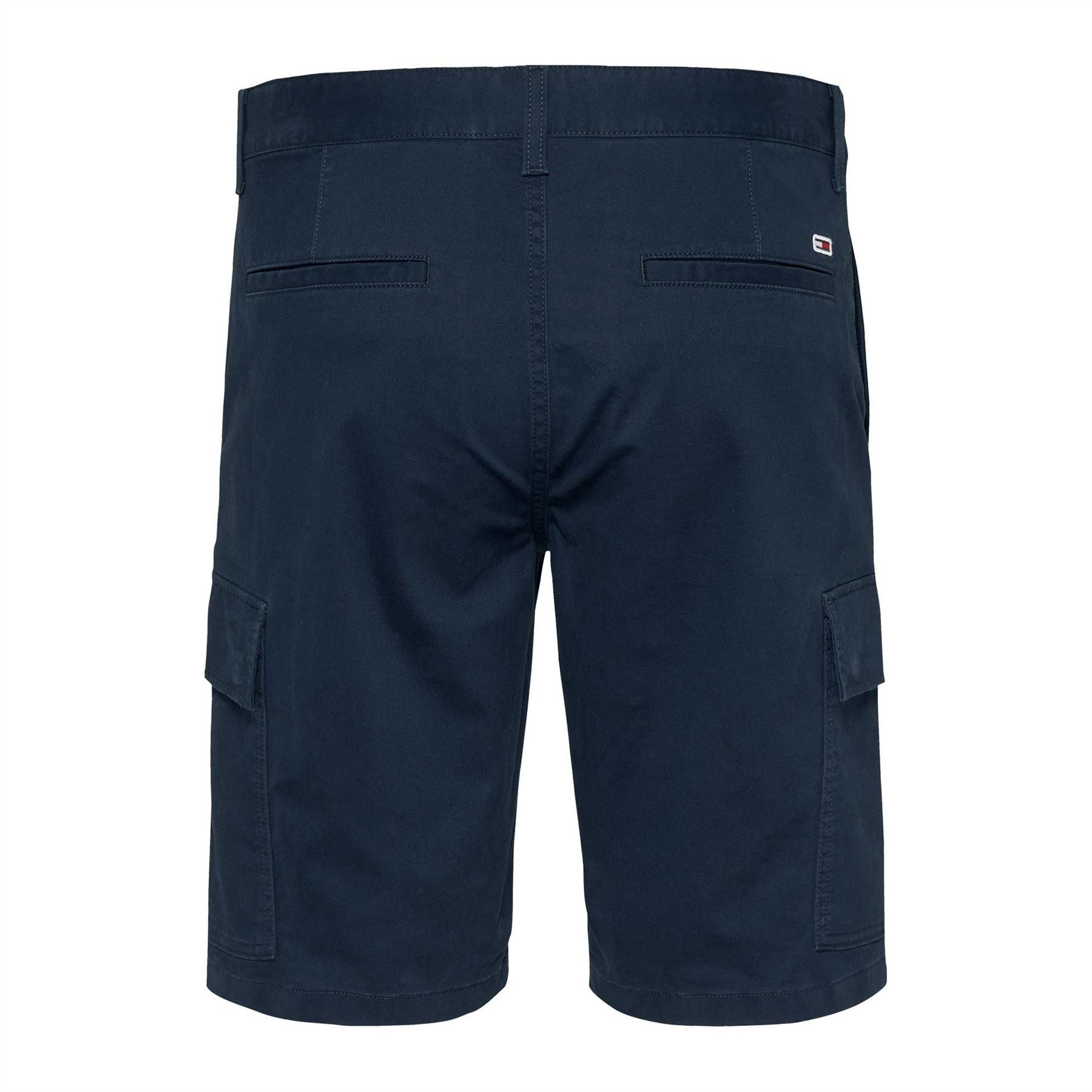Tommy Jeans Solid Patterned Regular Fit Cargo Shorts