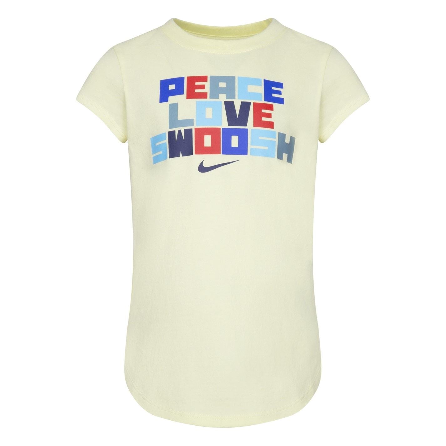 Nike Crew Neck Regular Fit Lettering T-Shirt