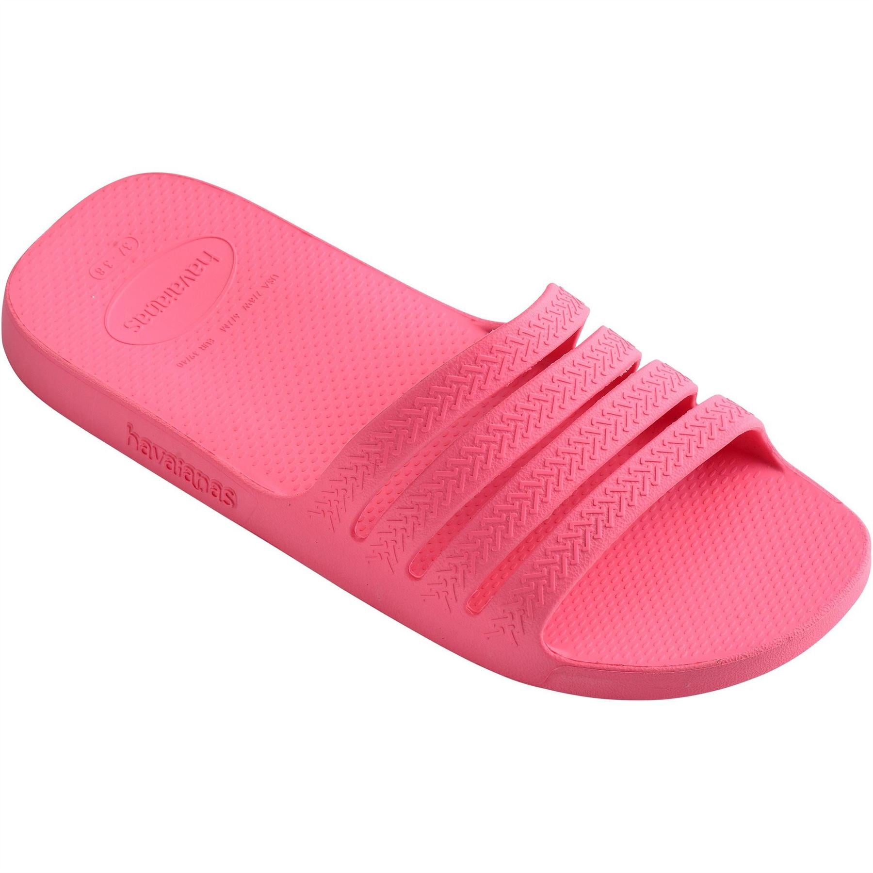 Havaianas Womens Hav. Slide Stradi Black 35 36 Flip Flops