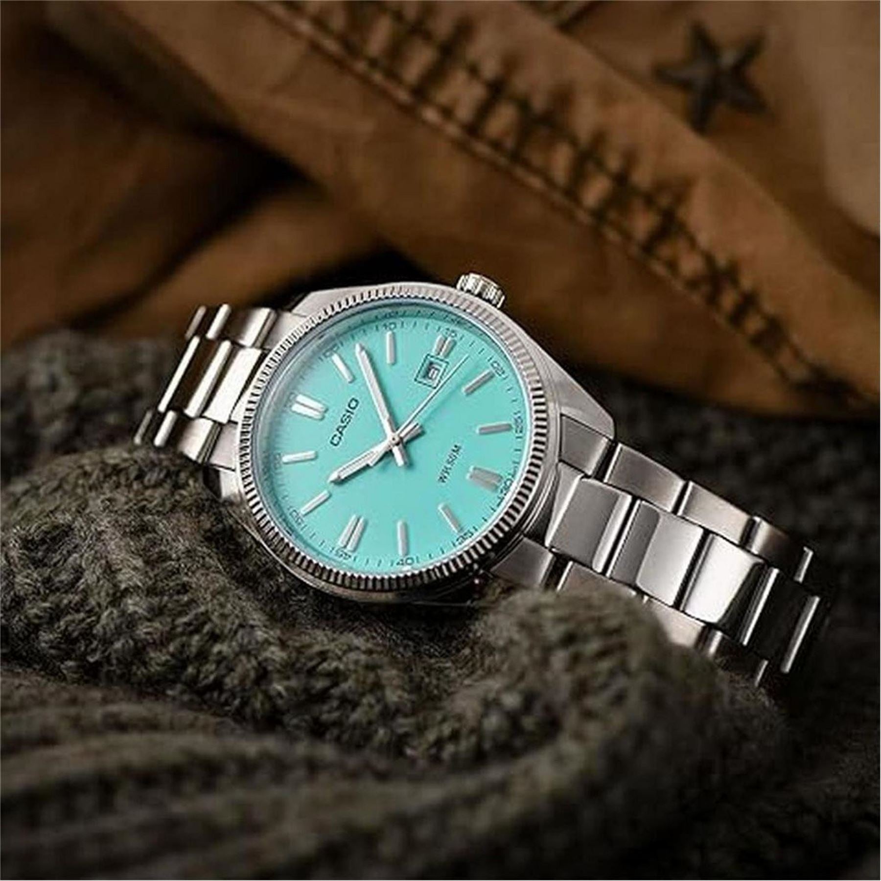 Casio Vintage Stainless Steel Classic Quartz Watch
