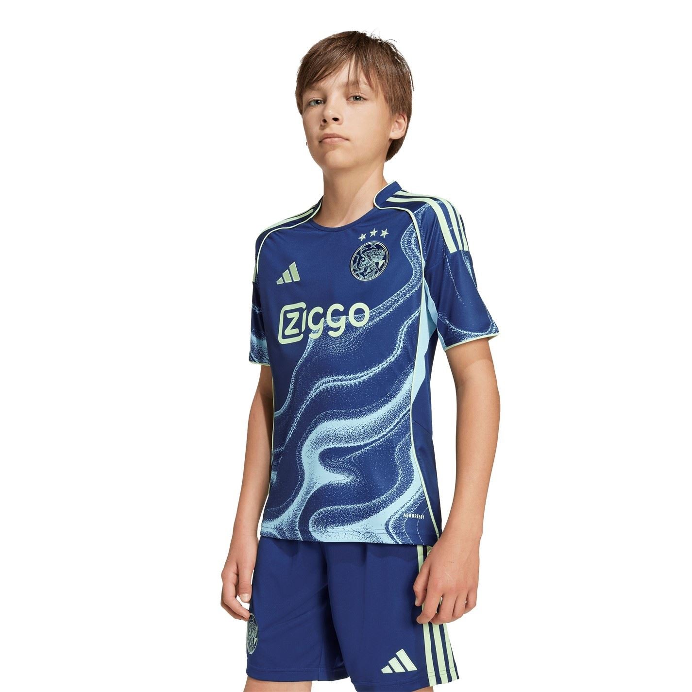 adidas Ajax Amsterdam Away Shirt 2025 2026 Juniors