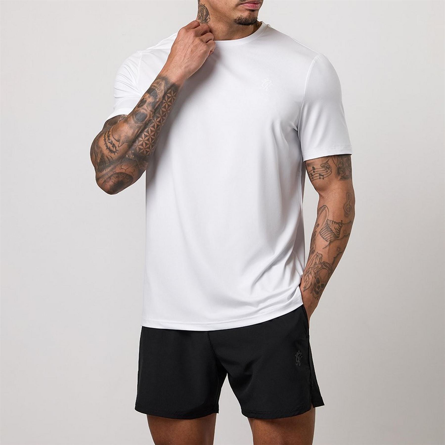 Gym King King Victory Performance Poly Tee   Black