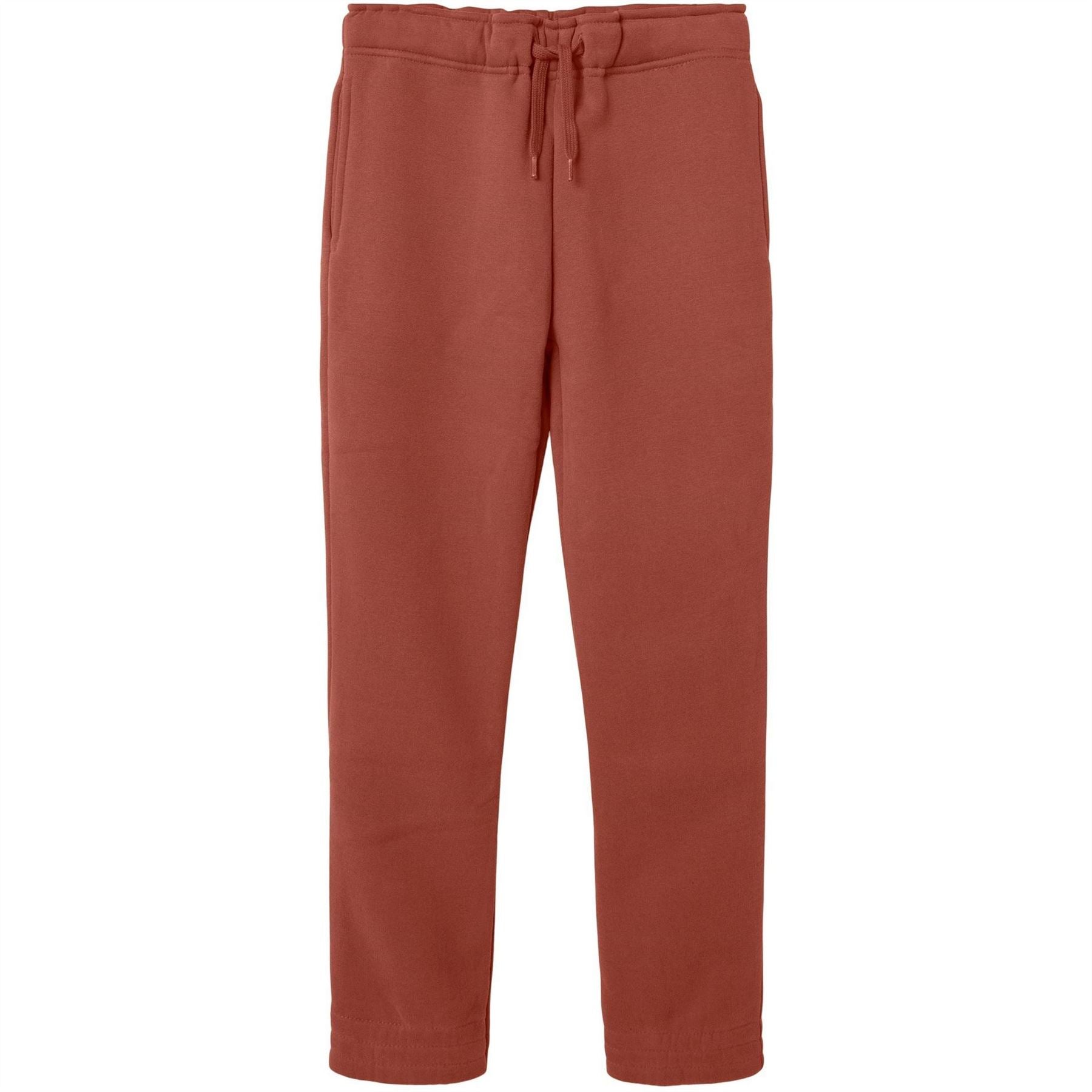 Name It Solid Patterned Straight Sweatpants
