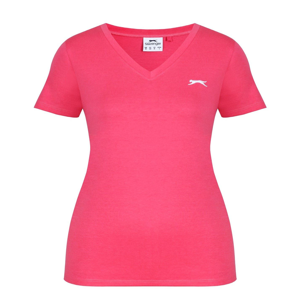 Slazenger Ladies V Neck Tee Shirt