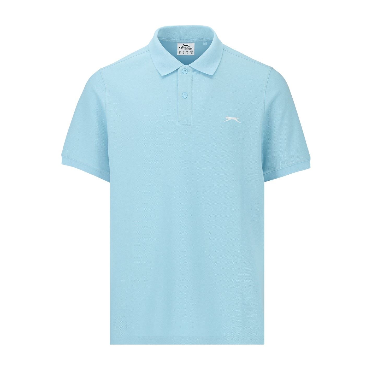 Slazenger Mens Plain Polo Shirt