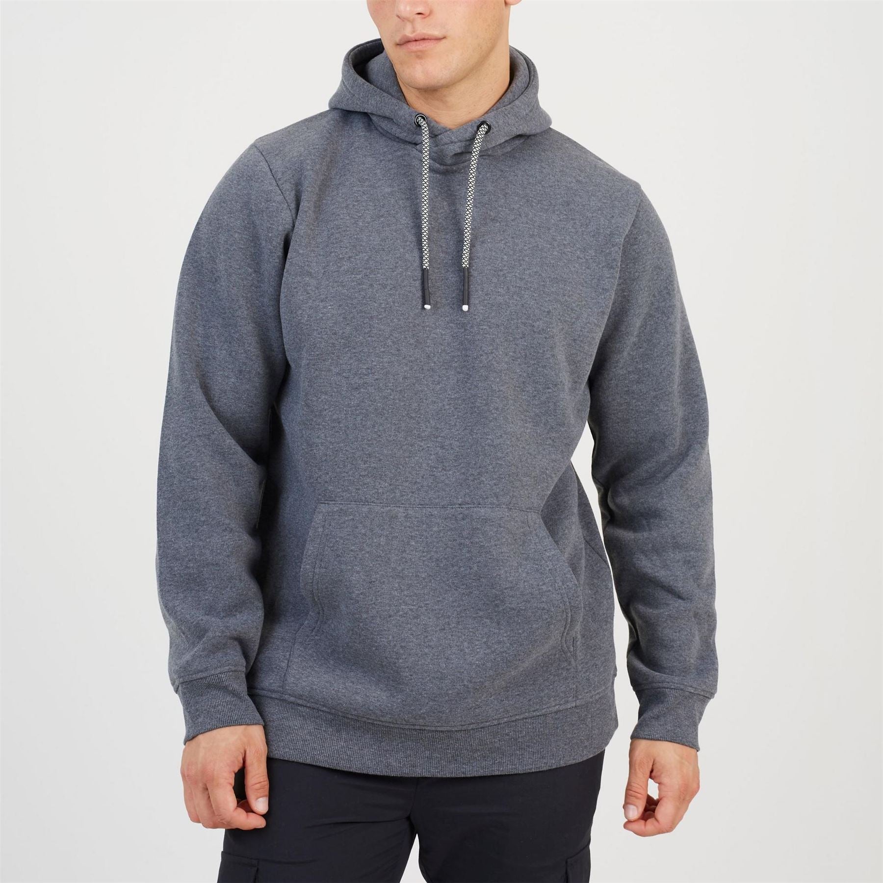 Brave Soul Cross Over Hood Overhead Hoodie