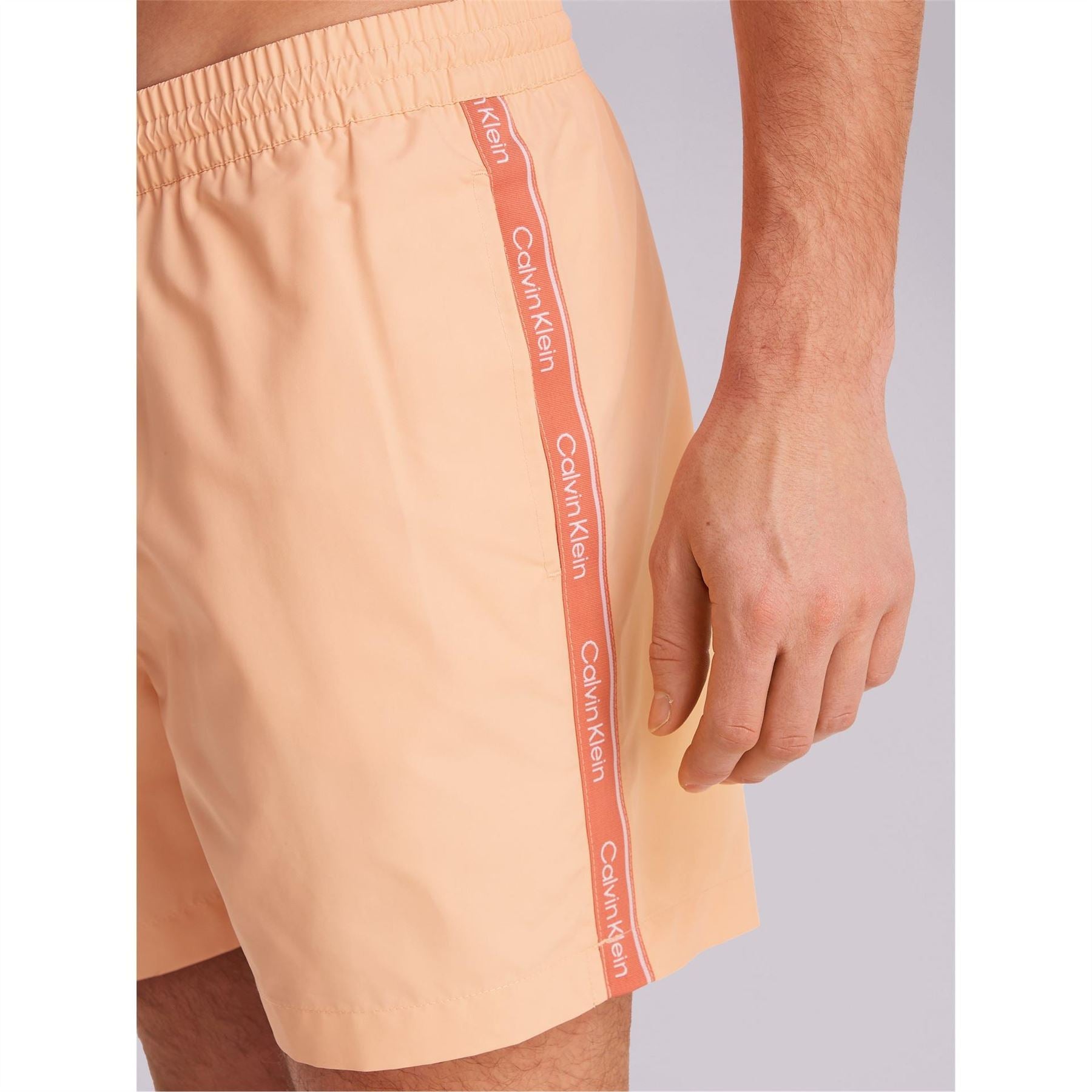 Calvin Klein Mens Tape Swim Shorts