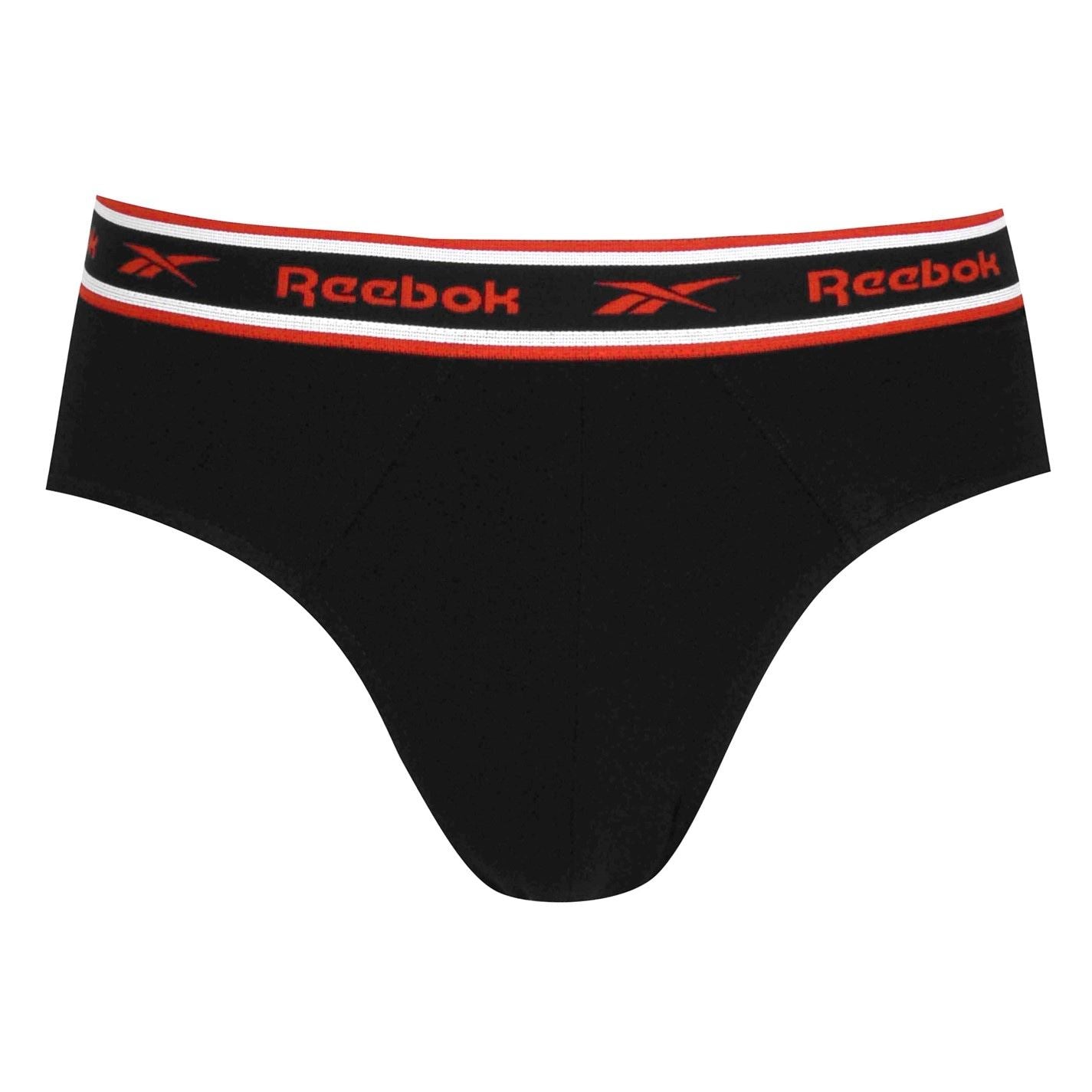 Reebok Mens 3 Pack Cotton Elastane Briefs