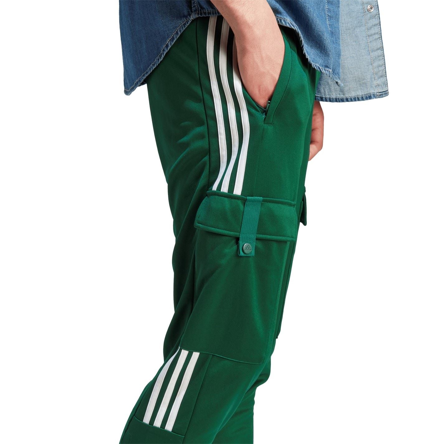 adidas Mens Trio Cargo Tracksuit Bottoms