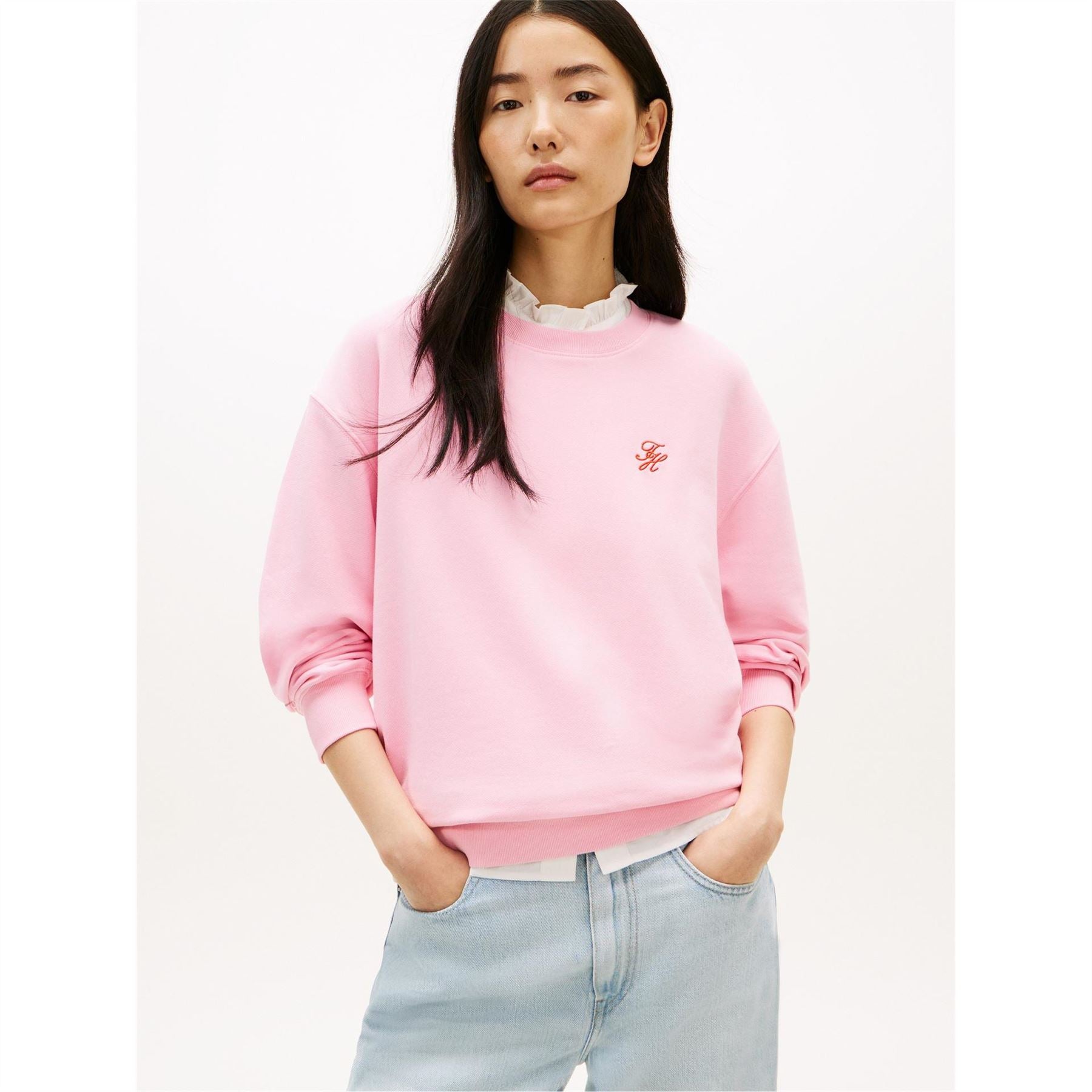 Tommy Hilfiger Script Crew Sweatshirt