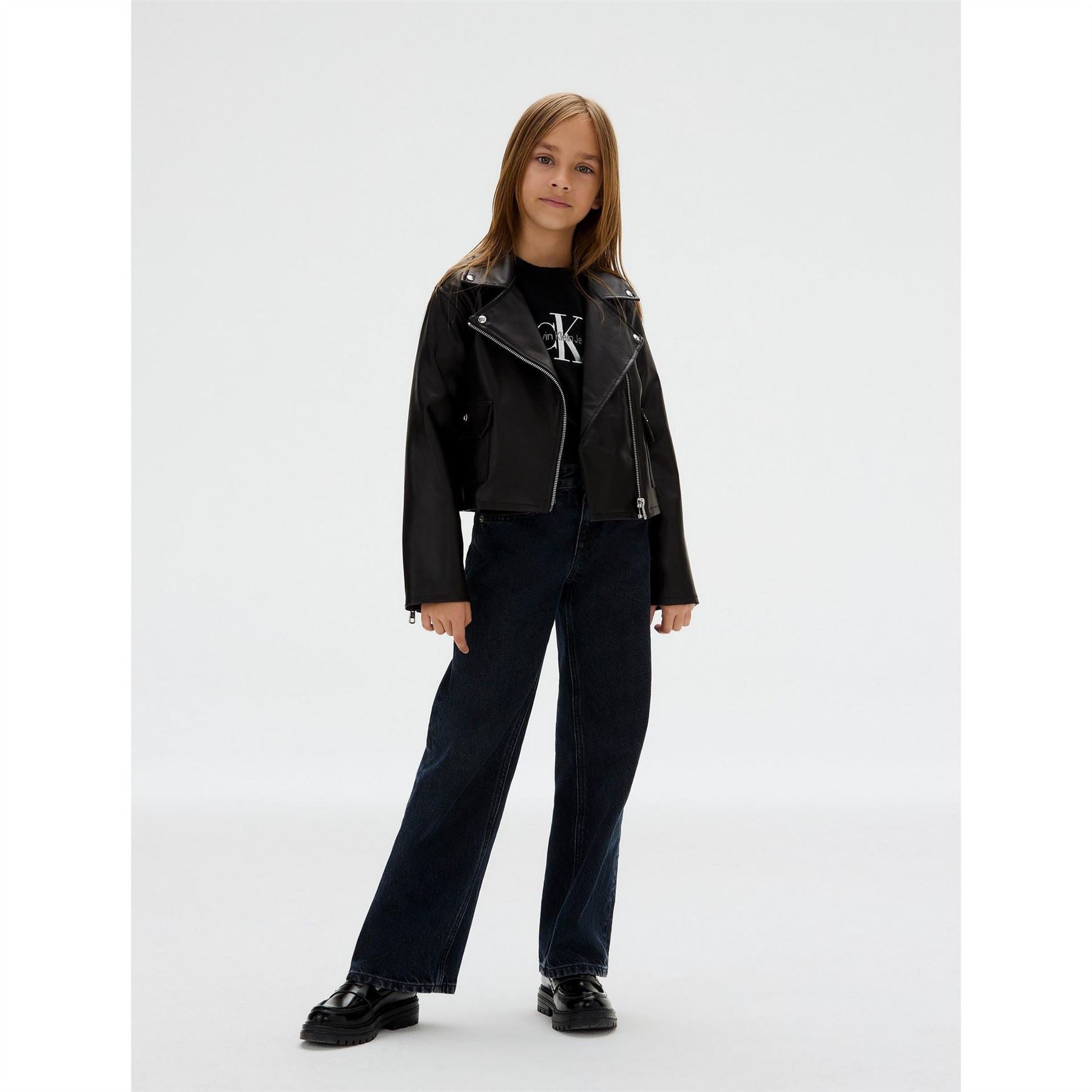 Calvin Klein Jeans Faux Leather Jacket