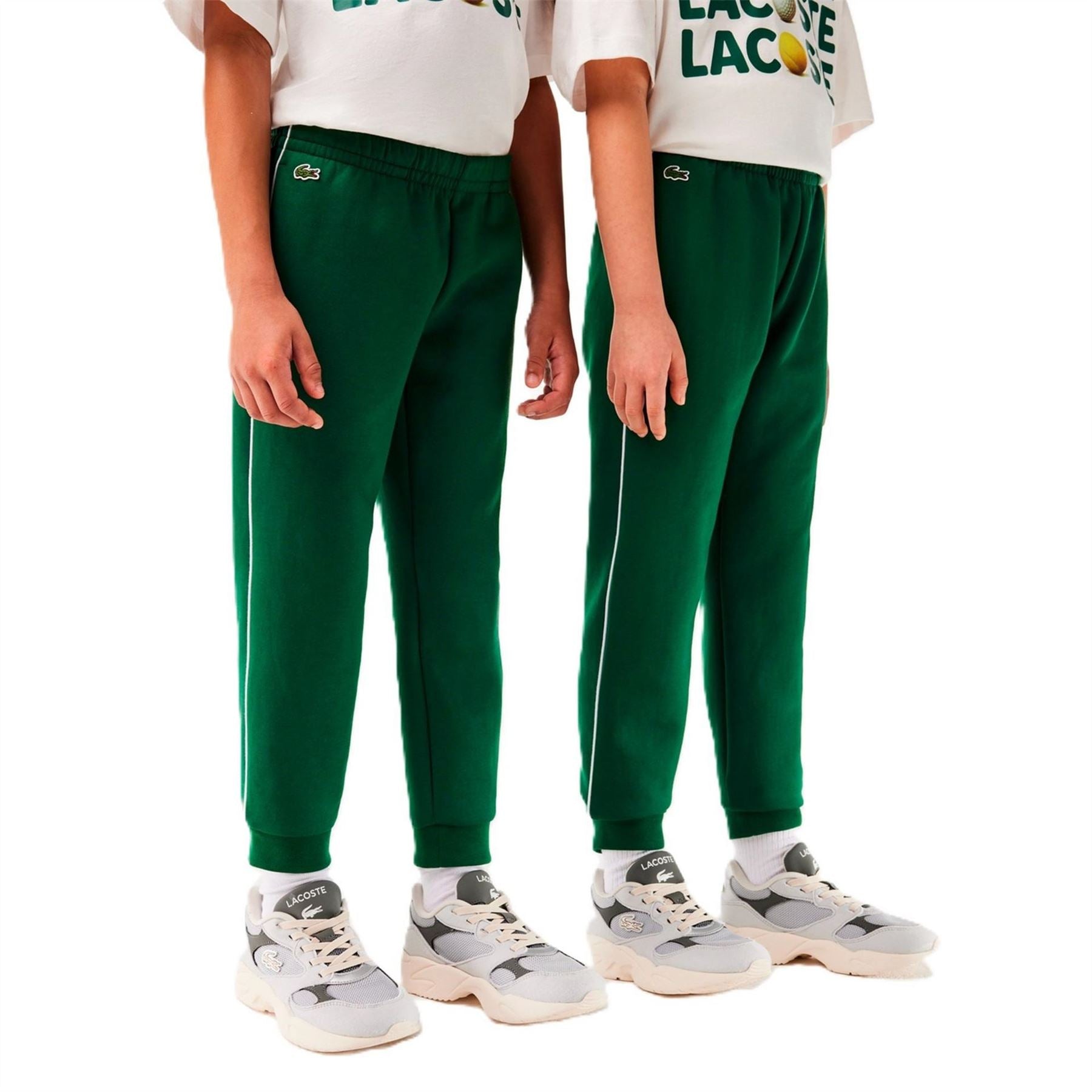 Lacoste Ribbed Cuff Straight Leg Joggers