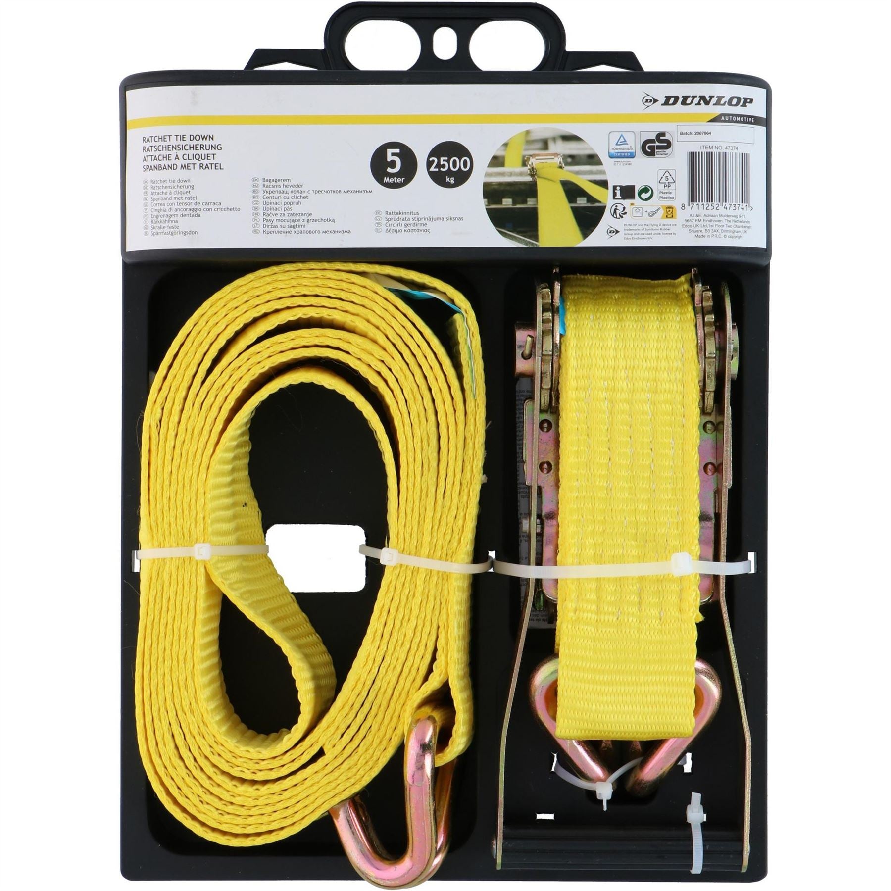 Dunlop Tie Down Luggage Straps