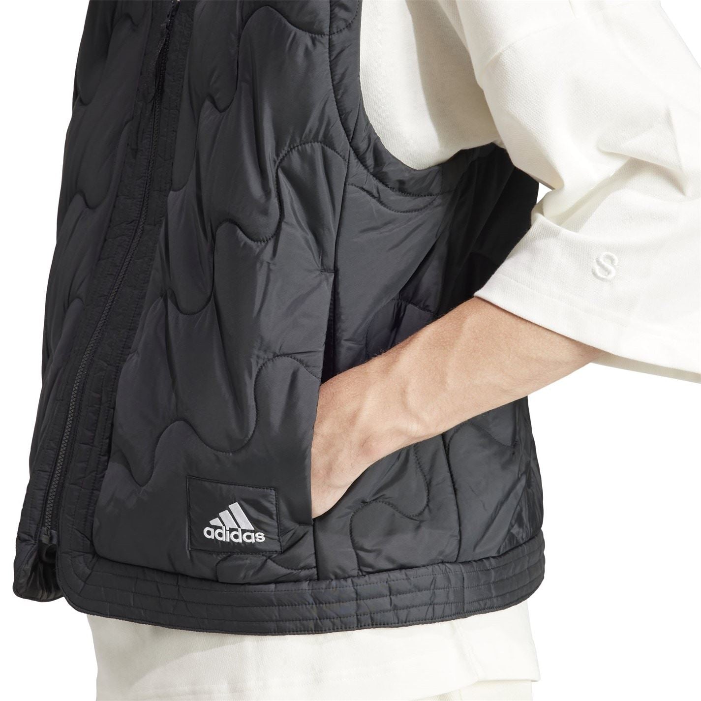 adidas Nuganic Light Insulation Sleeveless Recycled Gilet