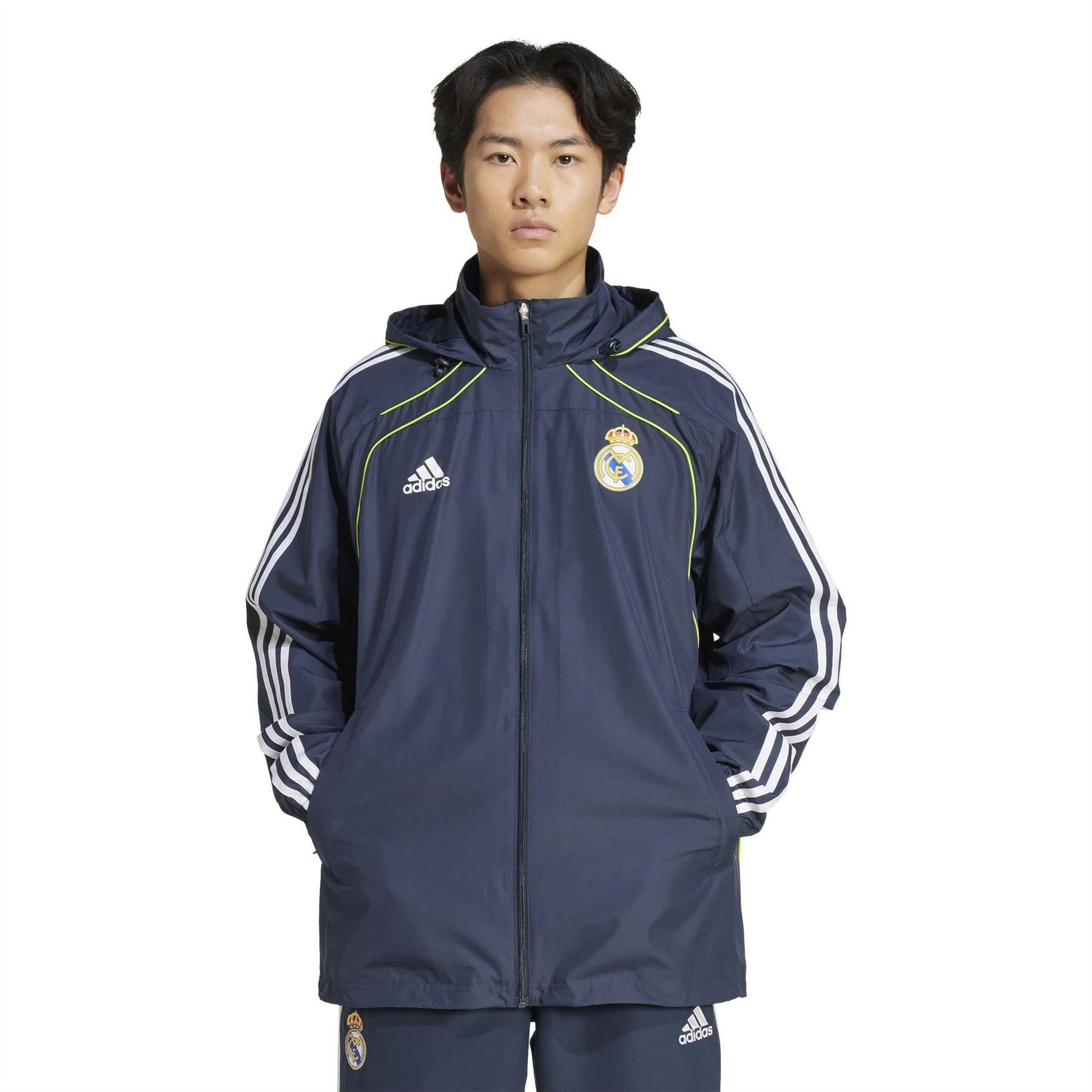 adidas Mens Real Madrid Windbreaker 25 26