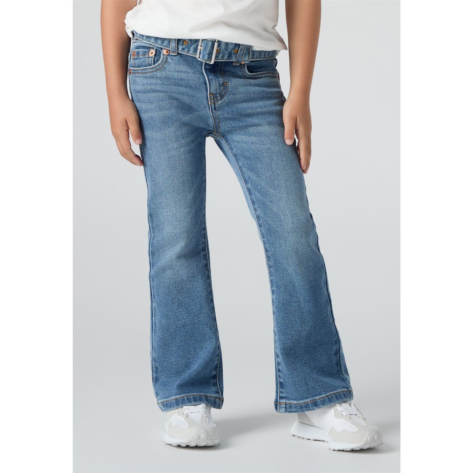 Levis Flare Bootcut Jeans With Belt