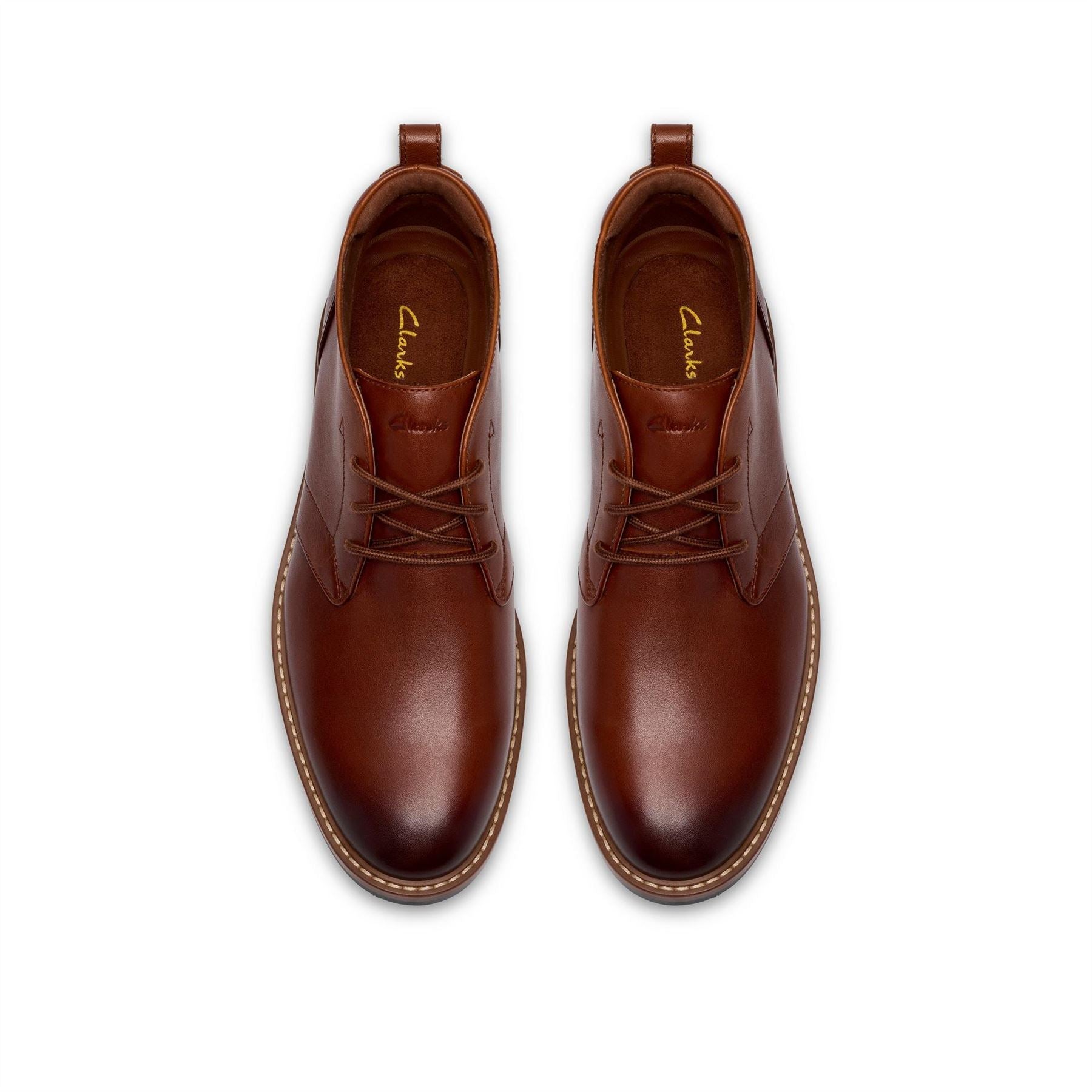 Clarks Aldwin 2 Leather Waterproof Chukka Boots